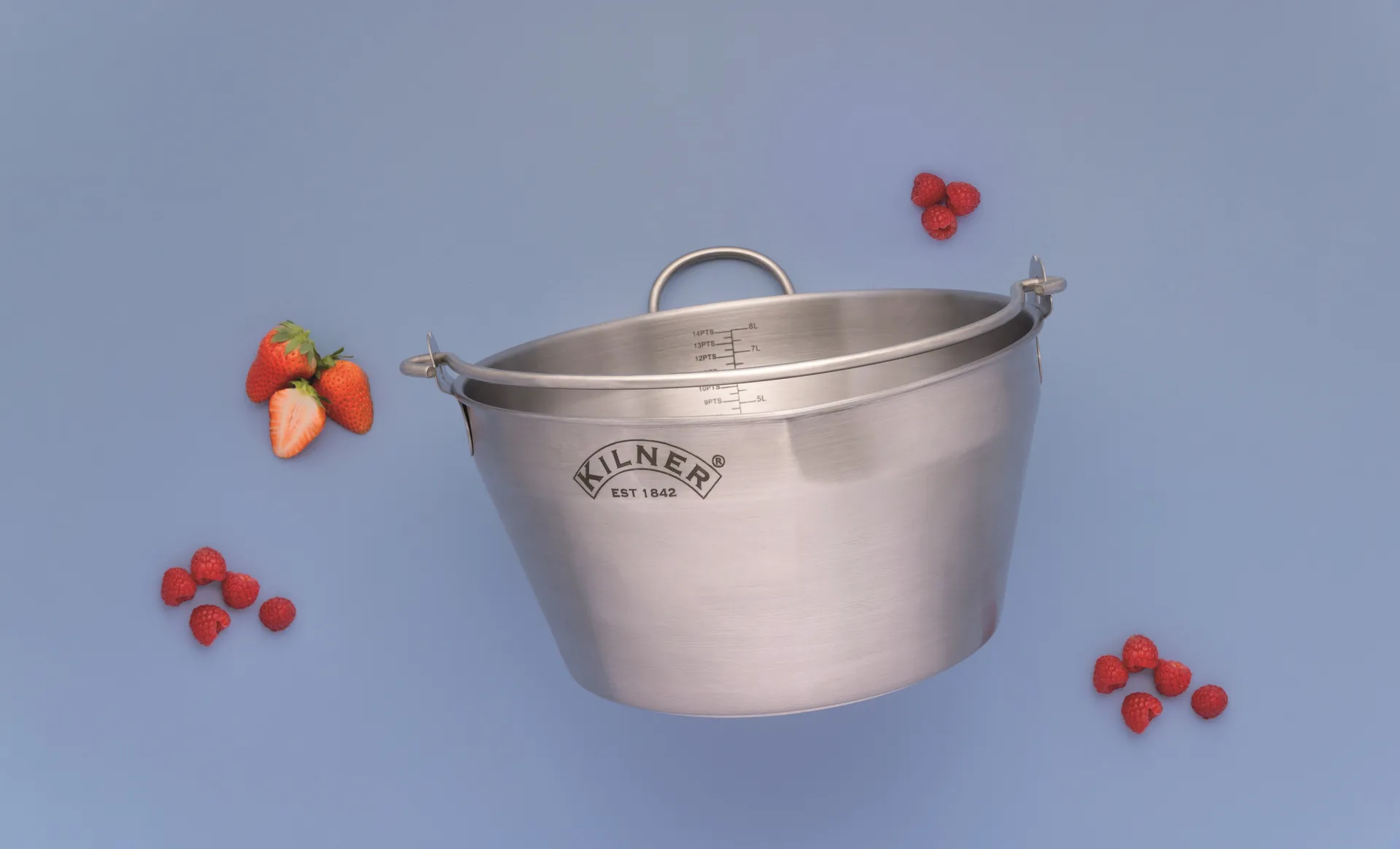 Kilner hillokattila, Ruostumaton teräs Kilner