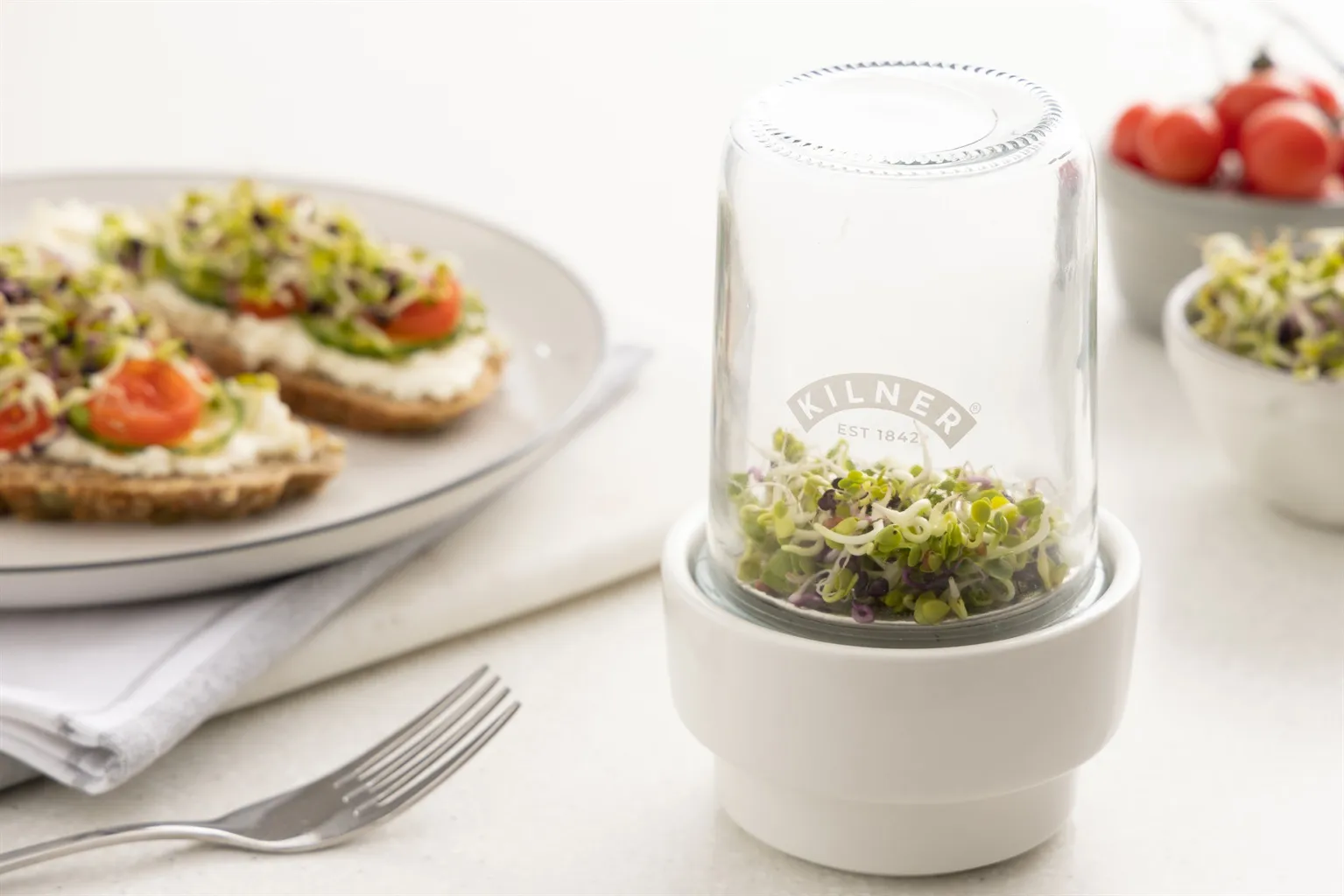 Kilner idätyssarja, Kirkas valkoinen, 500 ml Kilner