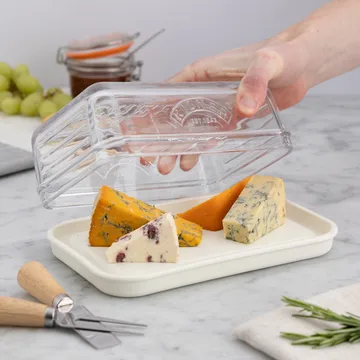 Kilner juustosäilytys - Kirkas valkoinen - Kilner