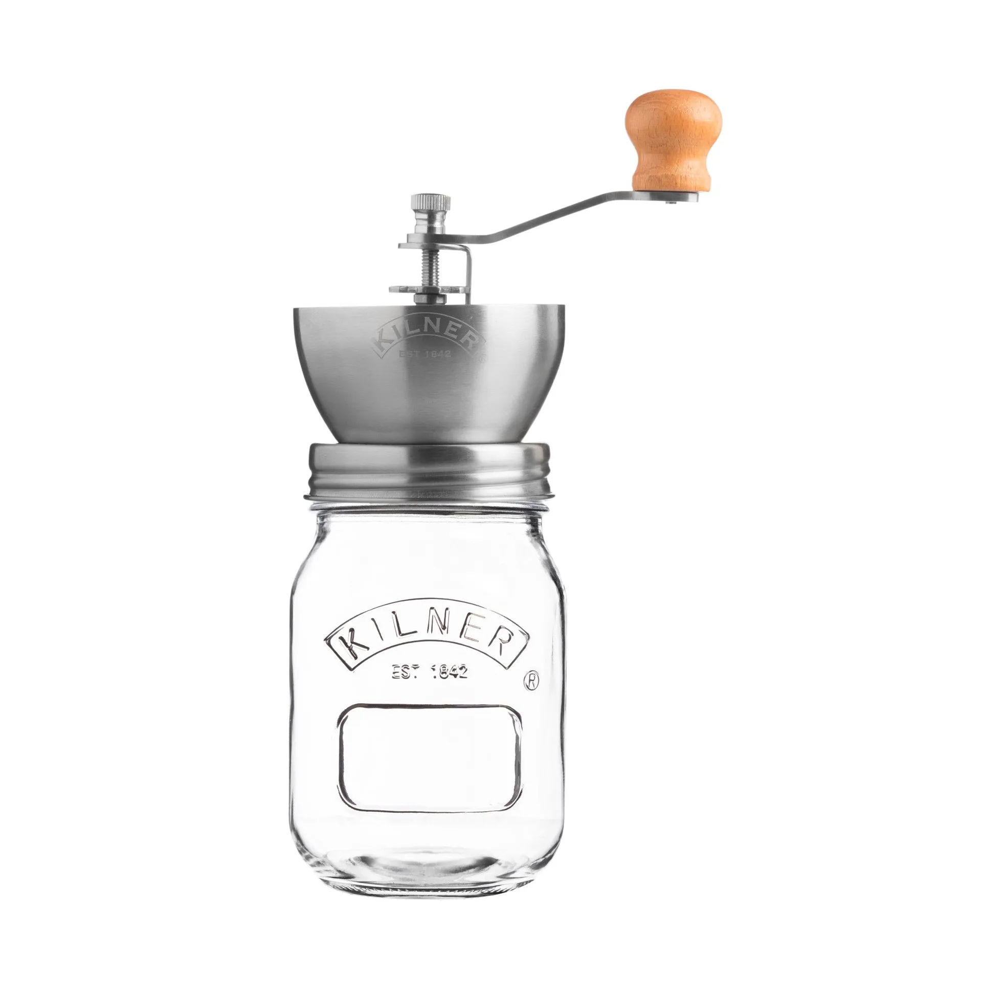 Kilner kahvimylly, Kirkas ruostumaton teräs, 0,5 l Kilner