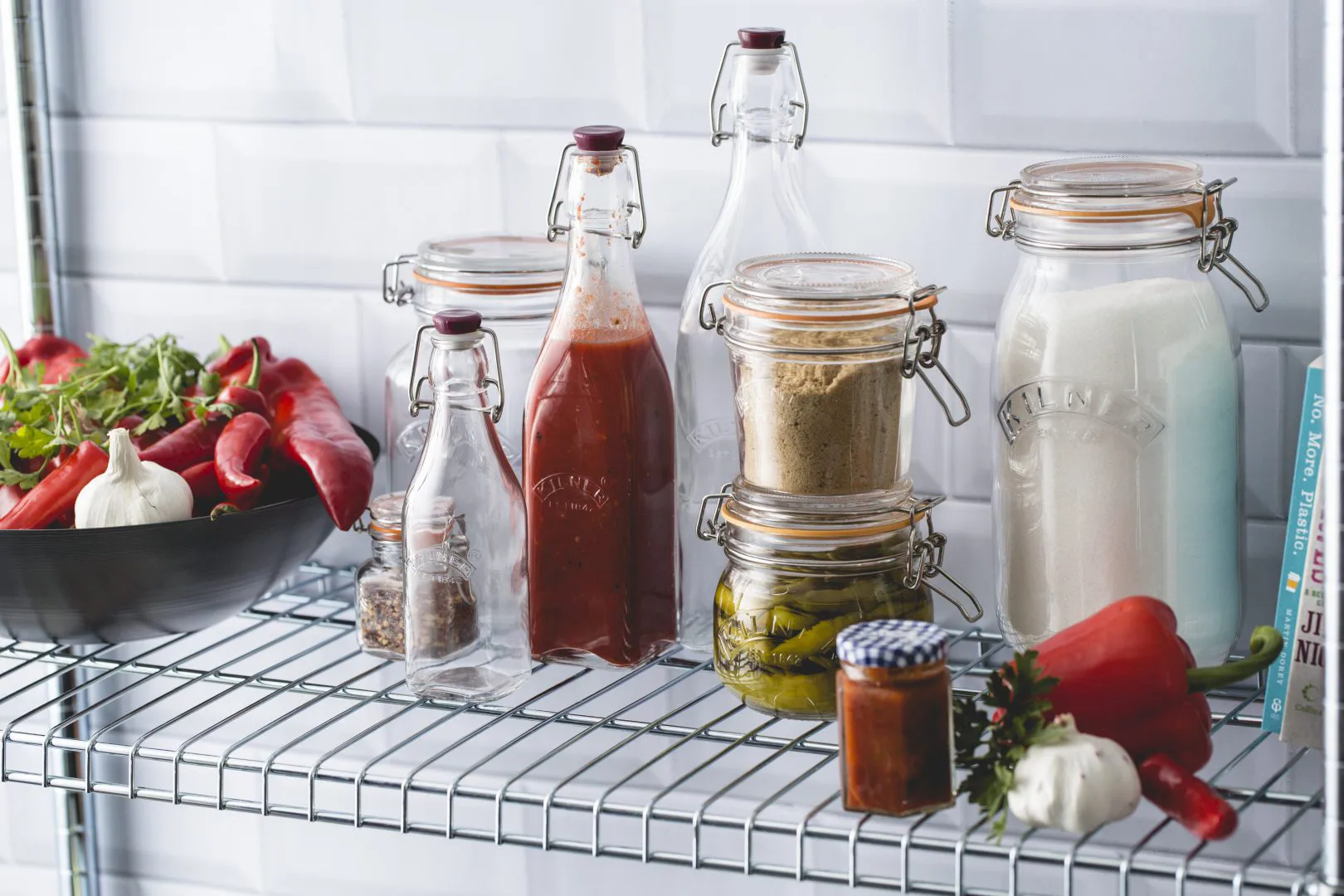 Kilner-pullo salpalla, Kirkas, 0,55 l Kilner