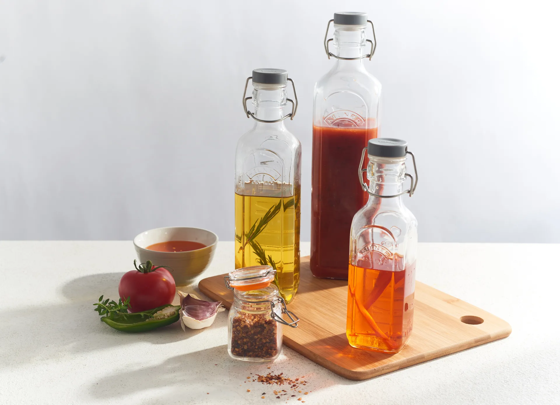 Kilner-pullo salpalla, Kirkas, 0,6 l Kilner
