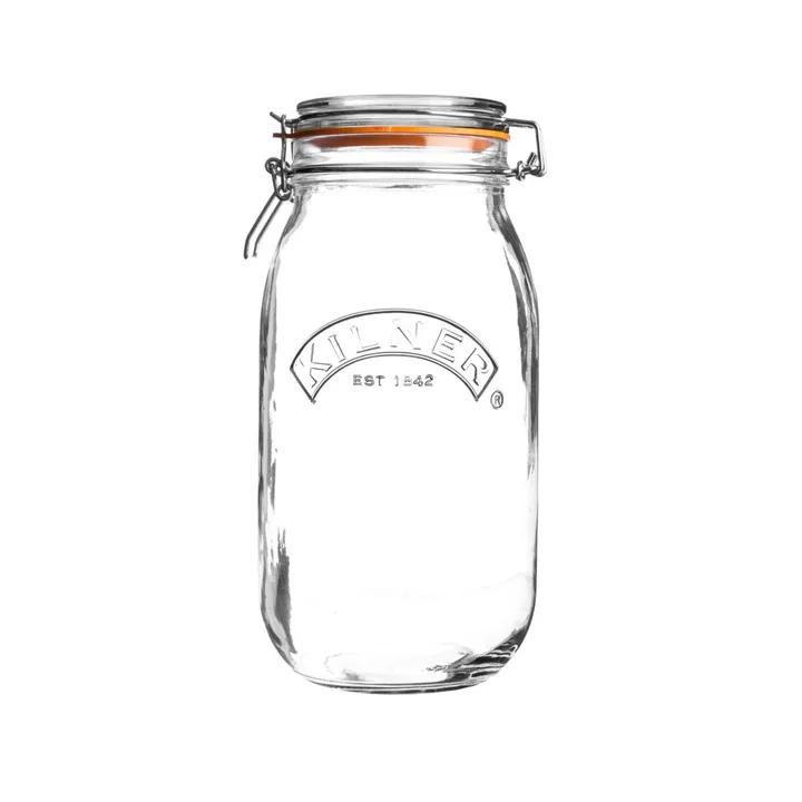 Kilner-pullo salpalla - Kirkas, 1 l - Kilner