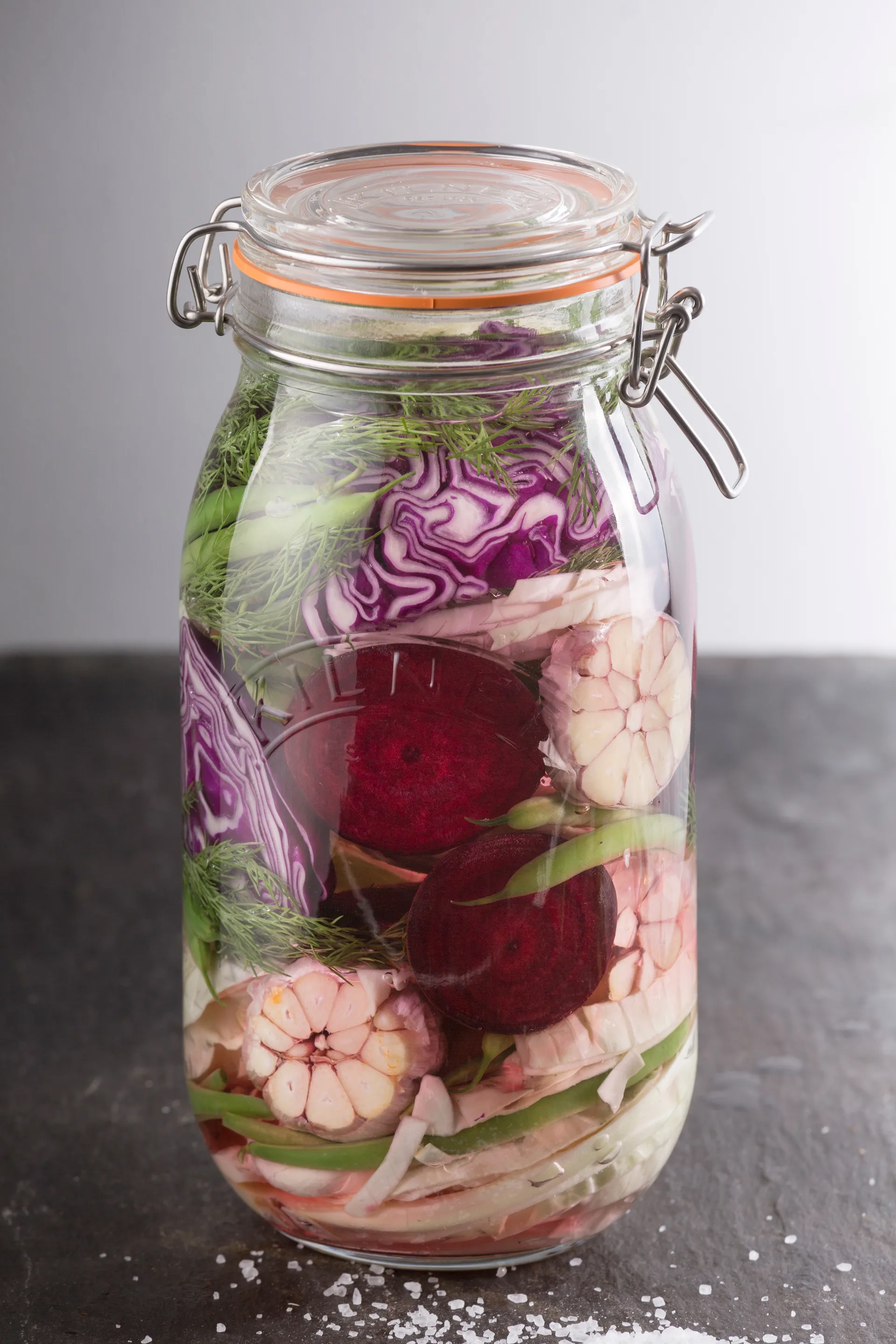 Kilner pyöreä purkki salpalla, Kirkas, 1,5 l Kilner