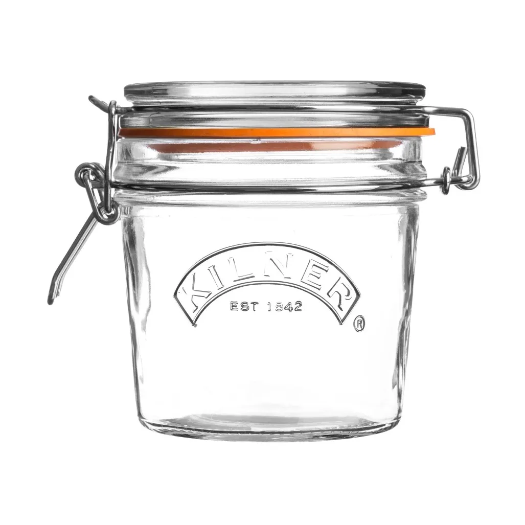 Kilner pyöreä purkki salpalla, Kirkas, 350 ml Kilner