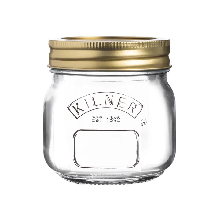 Kilner pyöreä säilöntäpurkki - Kirkas kulta, 250 ml - Kilner