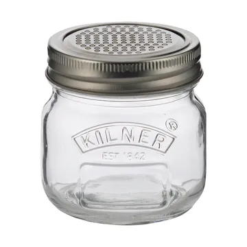 Kilner säilytyspurkki raastokannella - Hopea kirkas, 250 ml - Kilner
