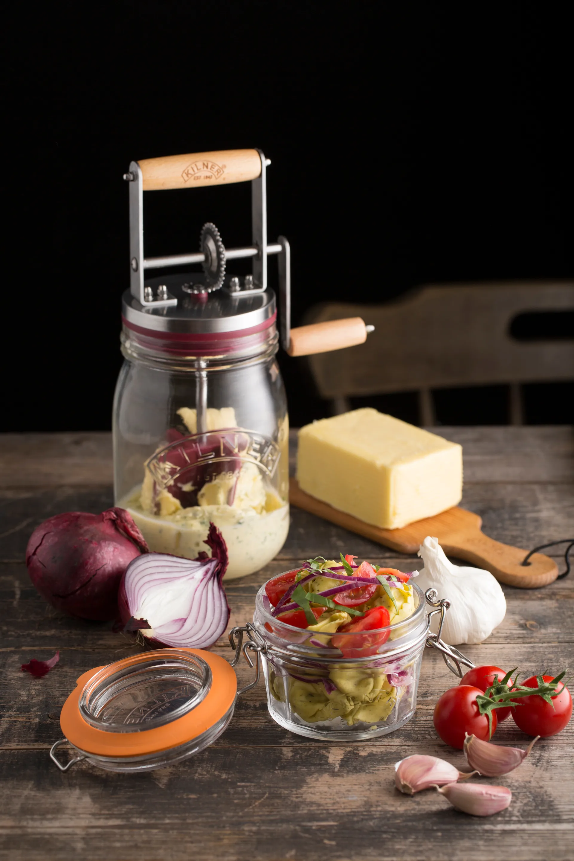 Kilner voiveitsi, Vaalea puu, 2-pack Kilner