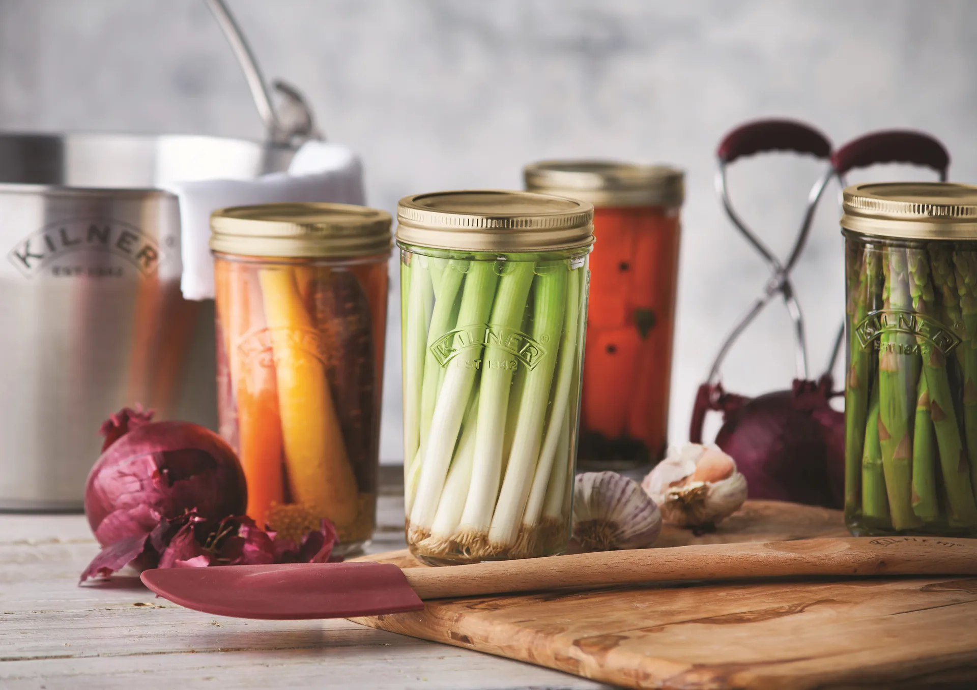 Kilner WIDE säilöntäpurkki, Kirkas kulta, 0,5 l Kilner