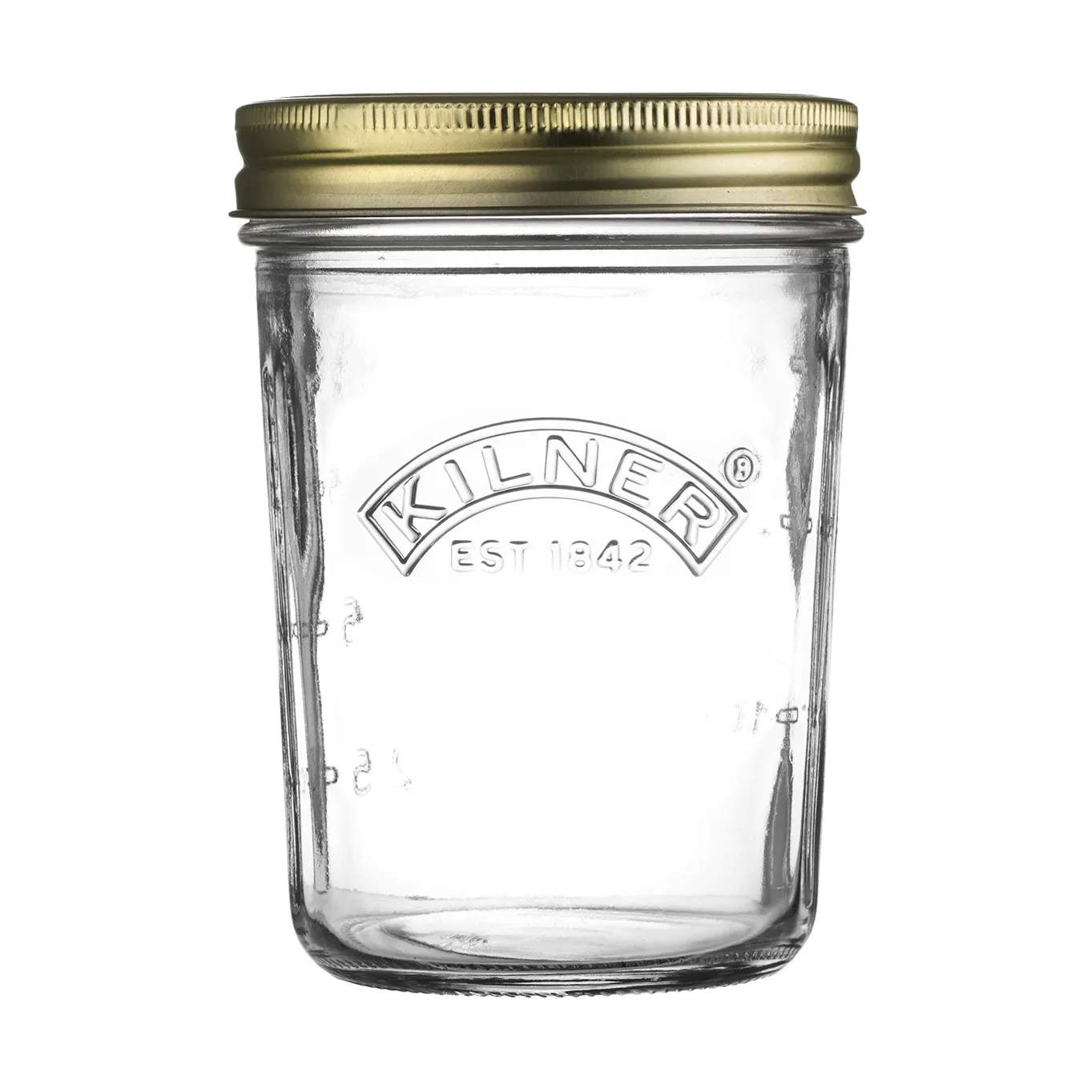 Kilner WIDE säilöntäpurkki, Kirkas kulta, 350 ml Kilner