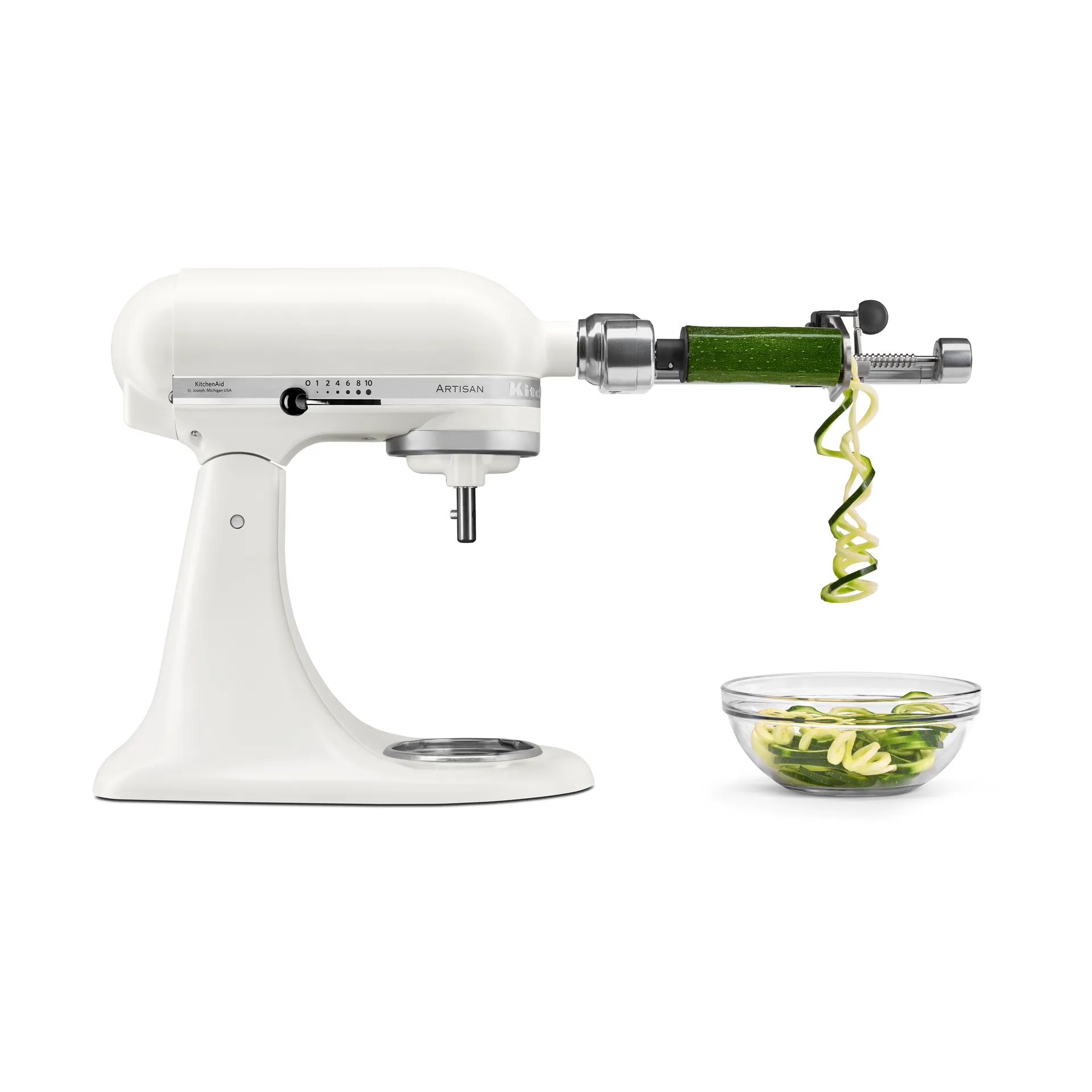 Artisan 5KSM175 keittiökone lisävarusteilla 4,8 L, Posliininvalkoinen KitchenAid