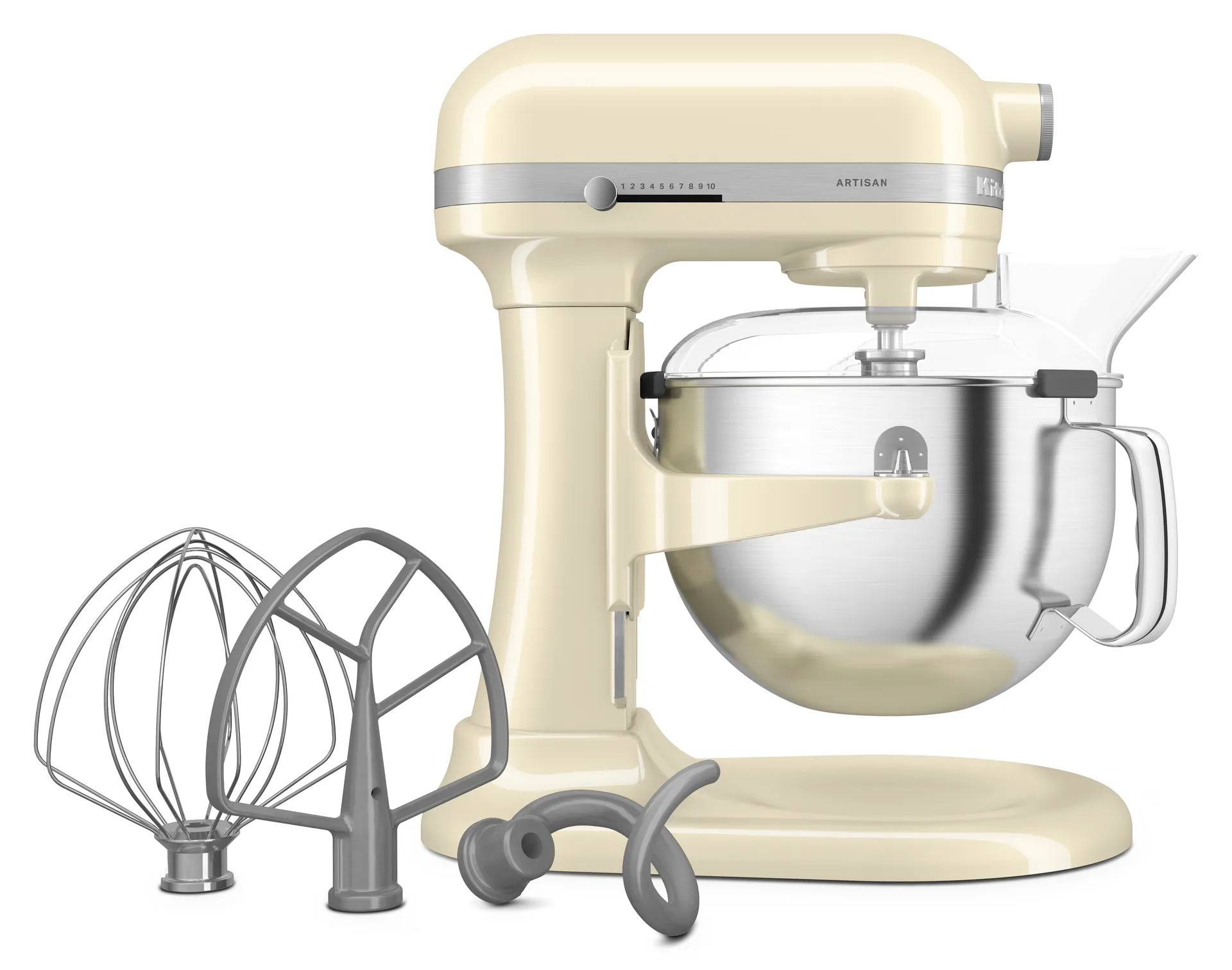 Artisan 5KSM60 keittiökone nostovarrella 5,6 L, Almond cream KitchenAid