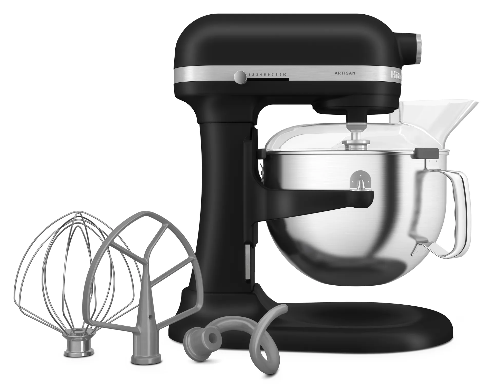 Artisan 5KSM60 keittiökone nostovarrella 5,6 L, Black matte KitchenAid