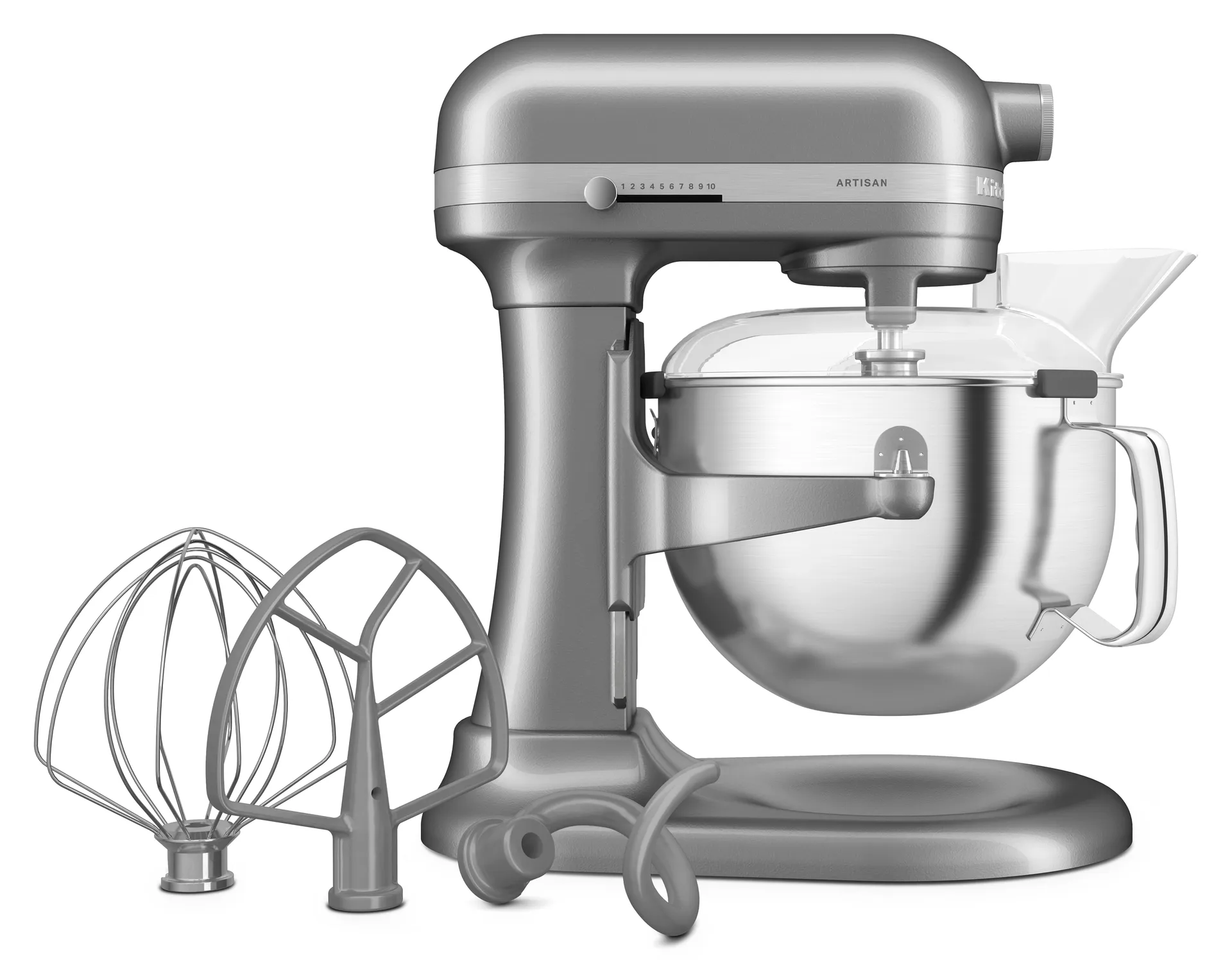 Artisan 5KSM60 keittiökone nostovarrella 5,6 L, Contour silver KitchenAid