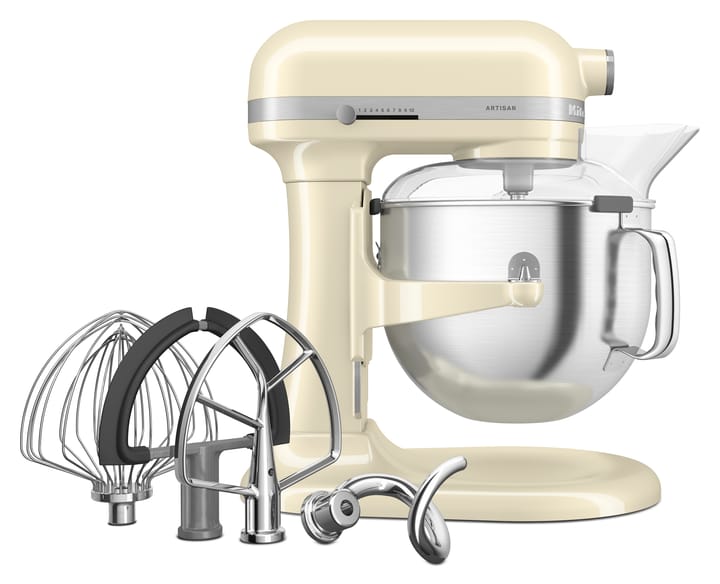 Artisan 5KSM70 keittiökone nostovarrella, 6,6 L, Almond cream KitchenAid