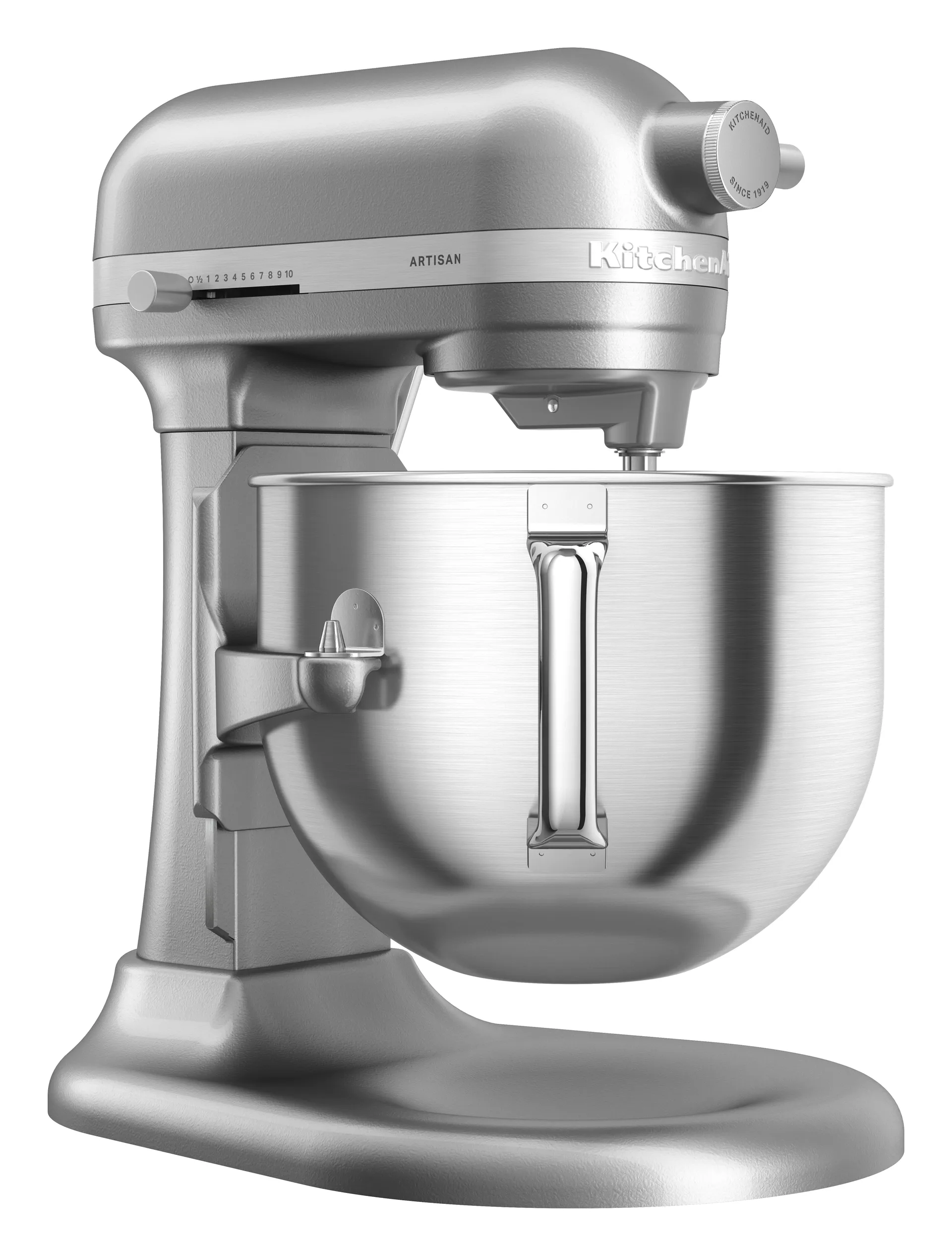 Artisan 5KSM70 keittiökone nostovarrella, 6,6 L, Contour silver KitchenAid