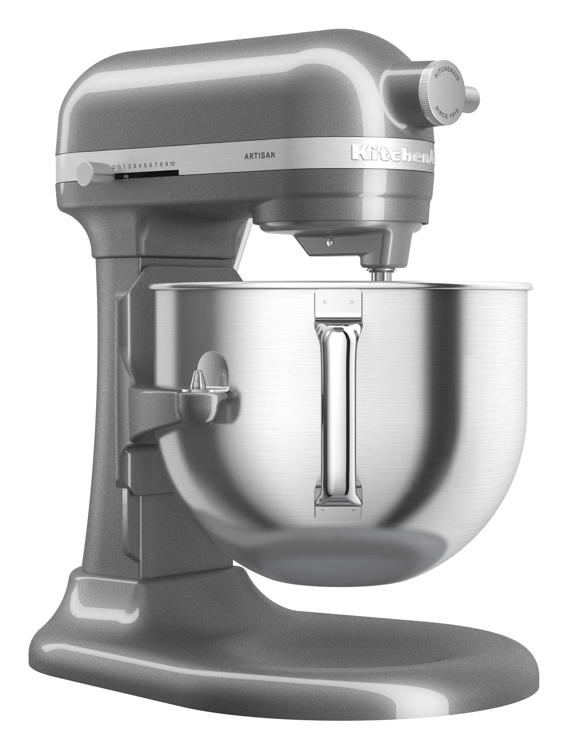 Artisan 5KSM70 keittiökone nostovarrella, 6,6 L, Medallion silver KitchenAid