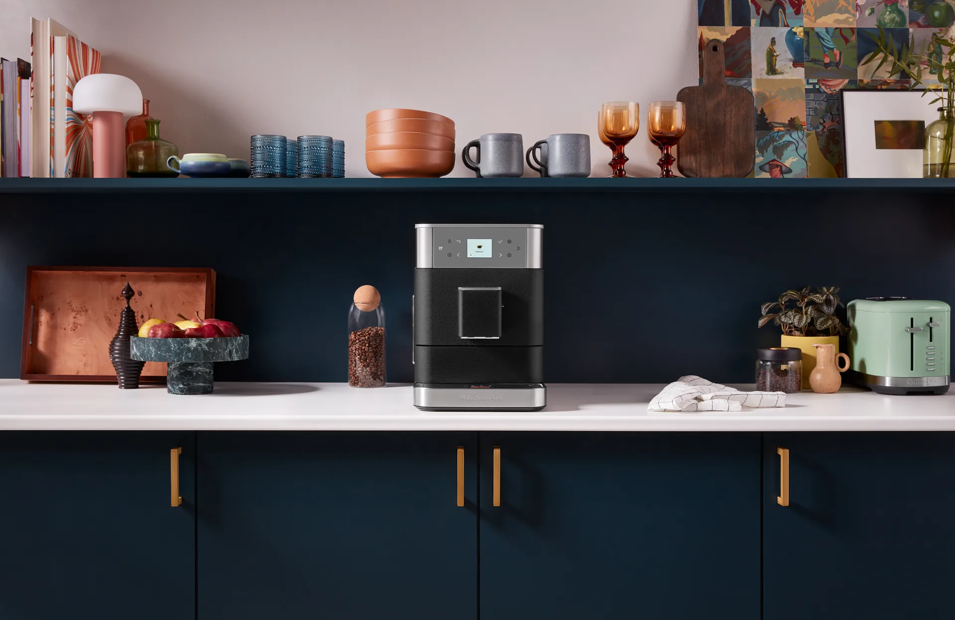 KitchenAid automaattinen espressokone KF6, Valurauta musta KitchenAid