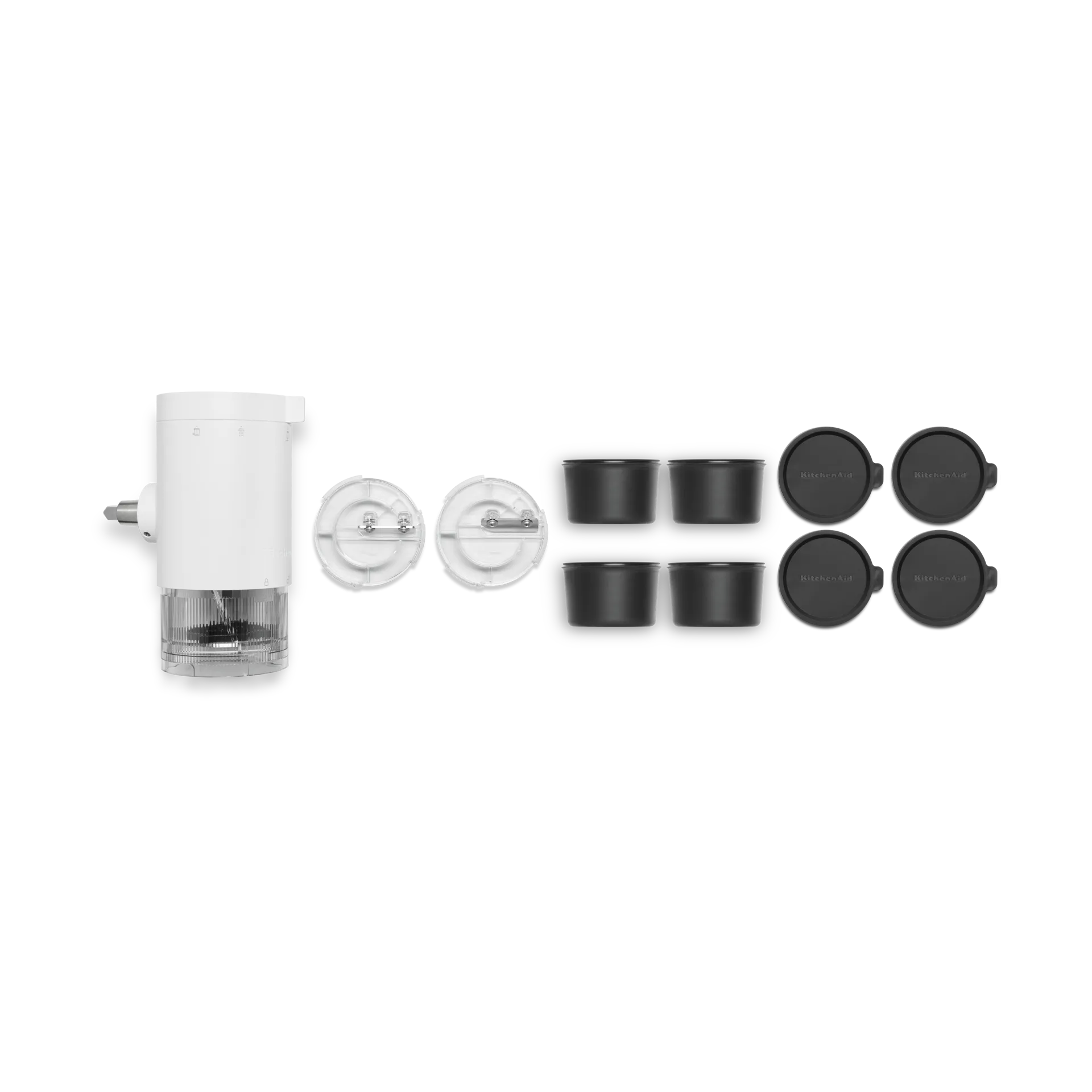 KitchenAid jäämurskain keittiökoneeseen, White KitchenAid