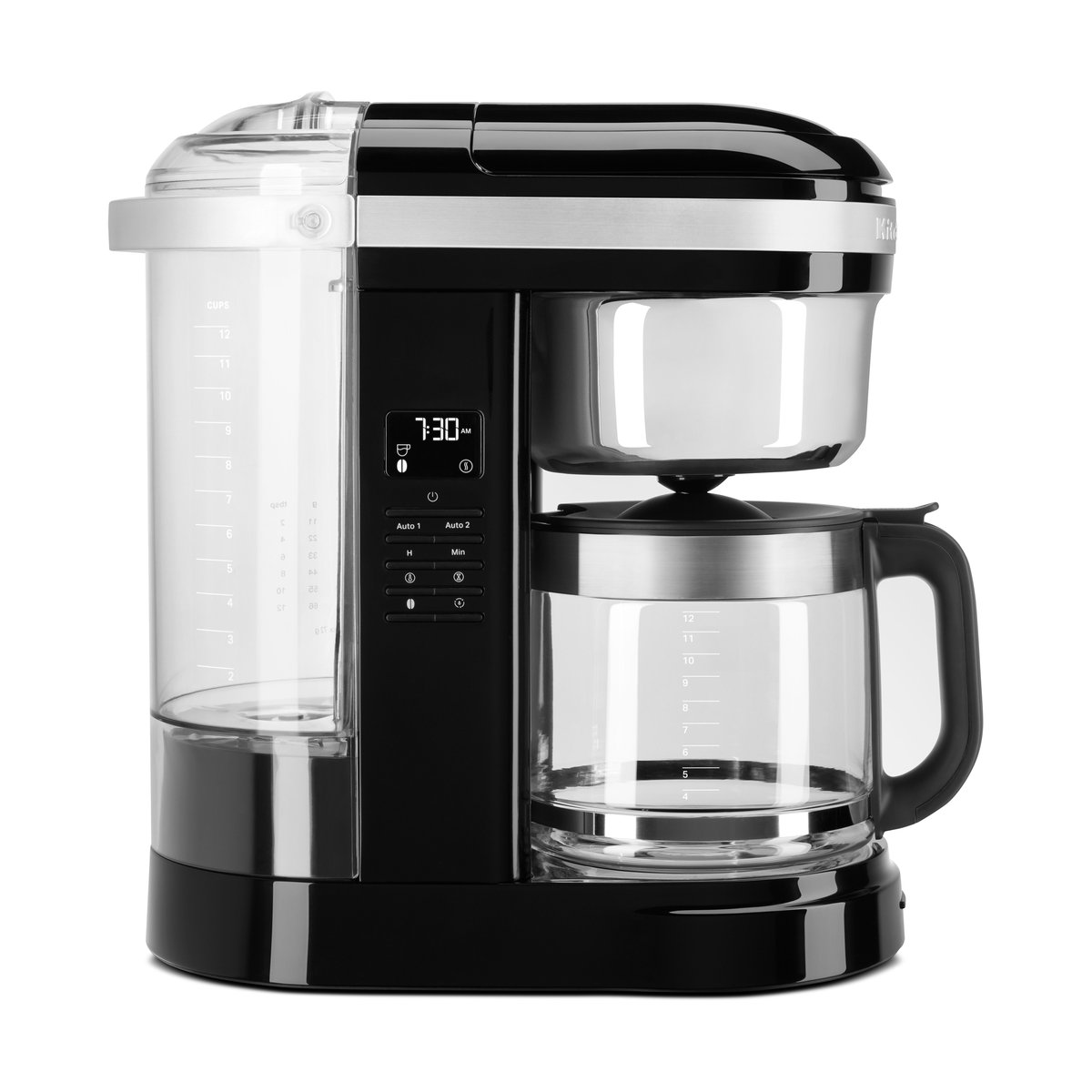 KitchenAid kahvinkeitin 12 kuppia 1,7 L Onyx black | Skandinaavinen Sisustus | Musta