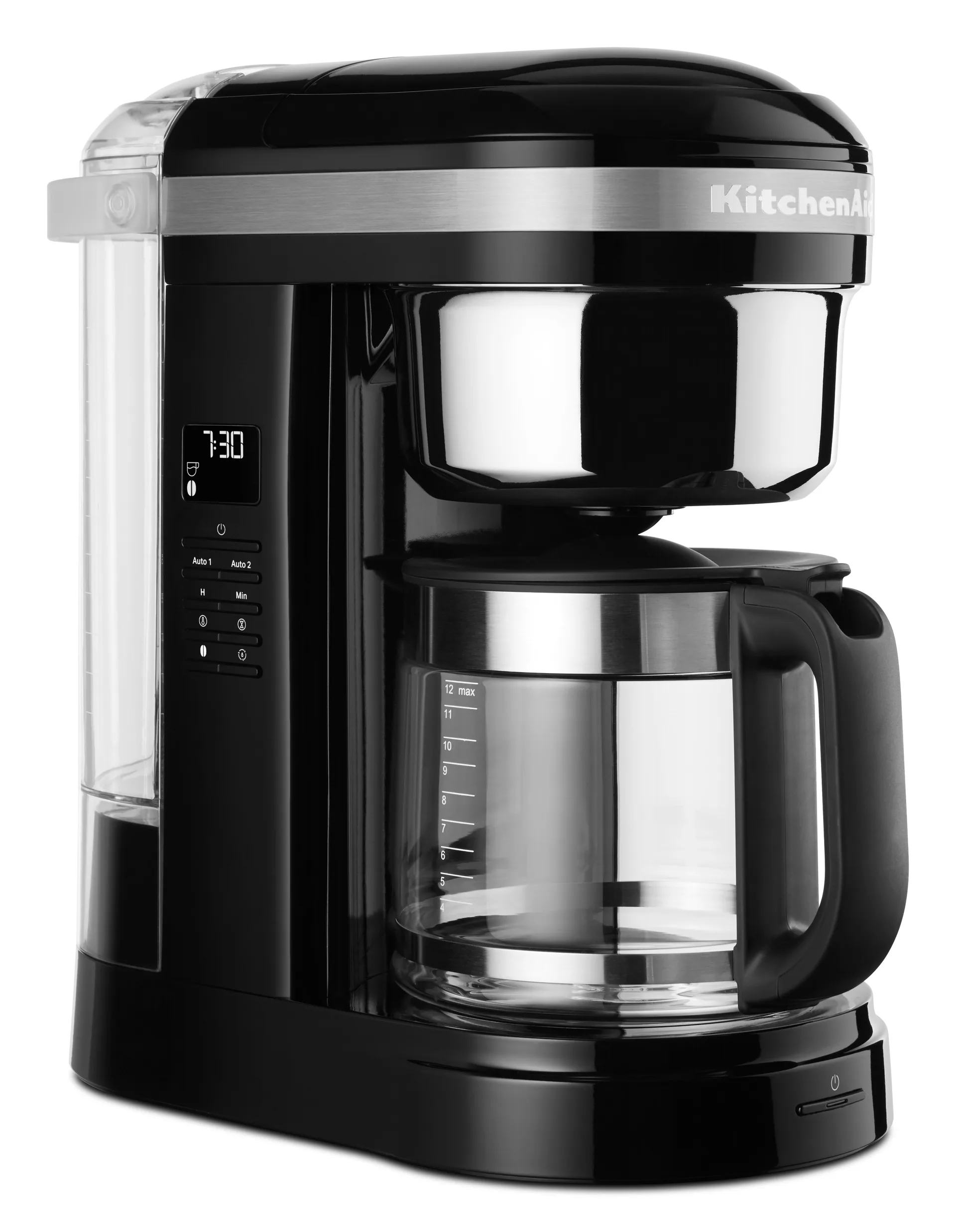 KitchenAid kahvinkeitin 12 kuppia 1,7 L, Onyx black KitchenAid