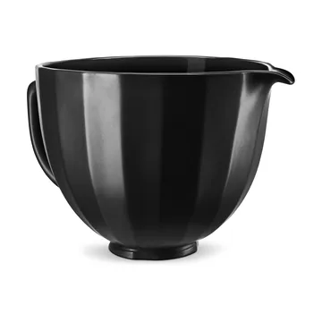 KitchenAid keraaminen kulho kahvalla 4,7 L - Black shell - KitchenAid