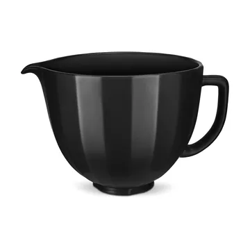 KitchenAid keraaminen kulho kahvalla 4,7 L - Black shell - KitchenAid