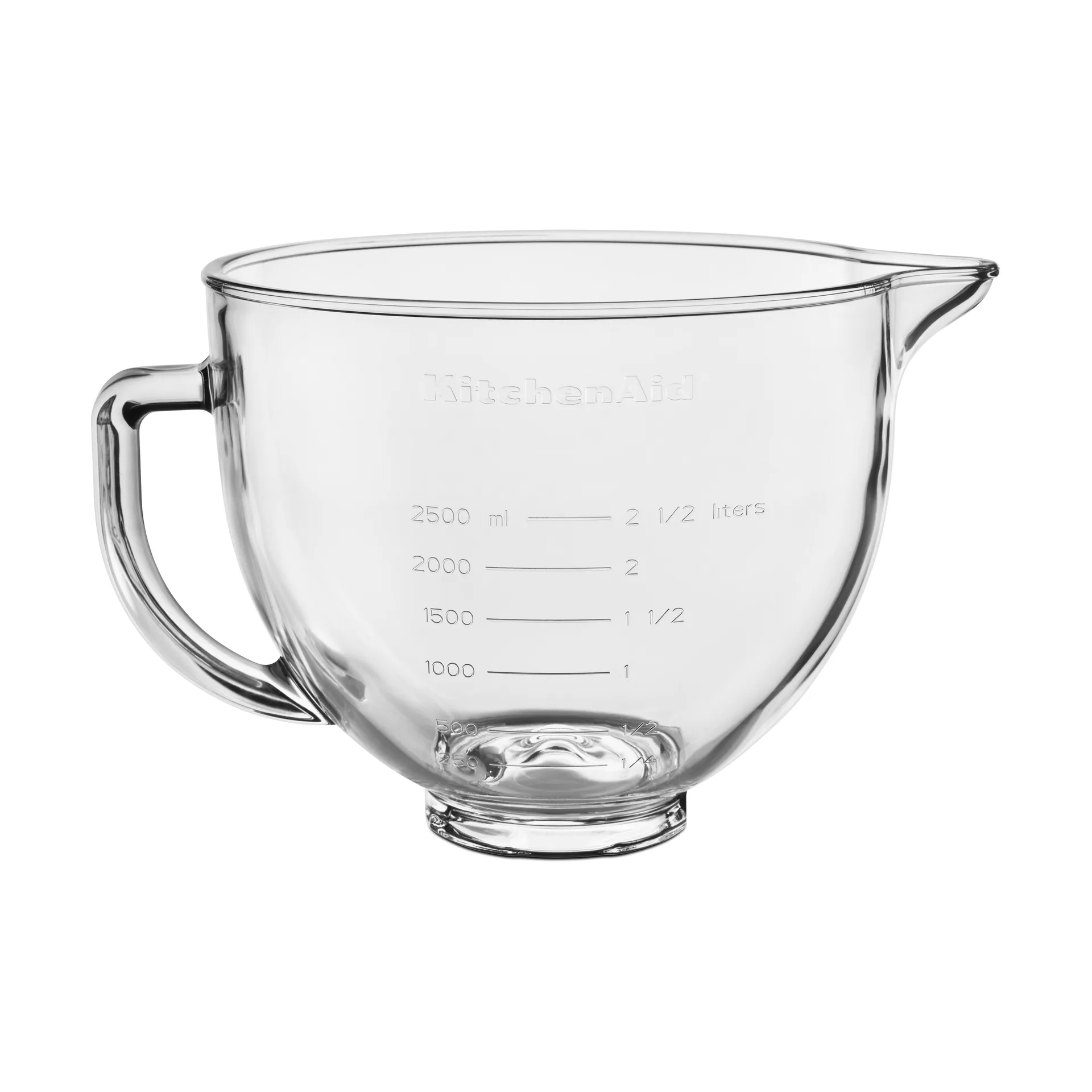 KitchenAid lasikulho kannella 4,7 L, Kirkas KitchenAid