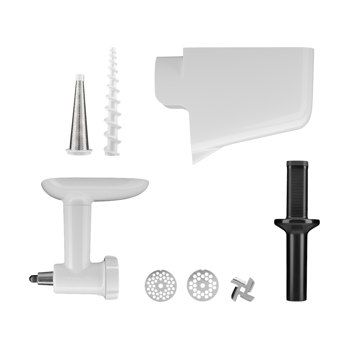KitchenAid lihamylly ja siiviläosa yleiskoneeseen White