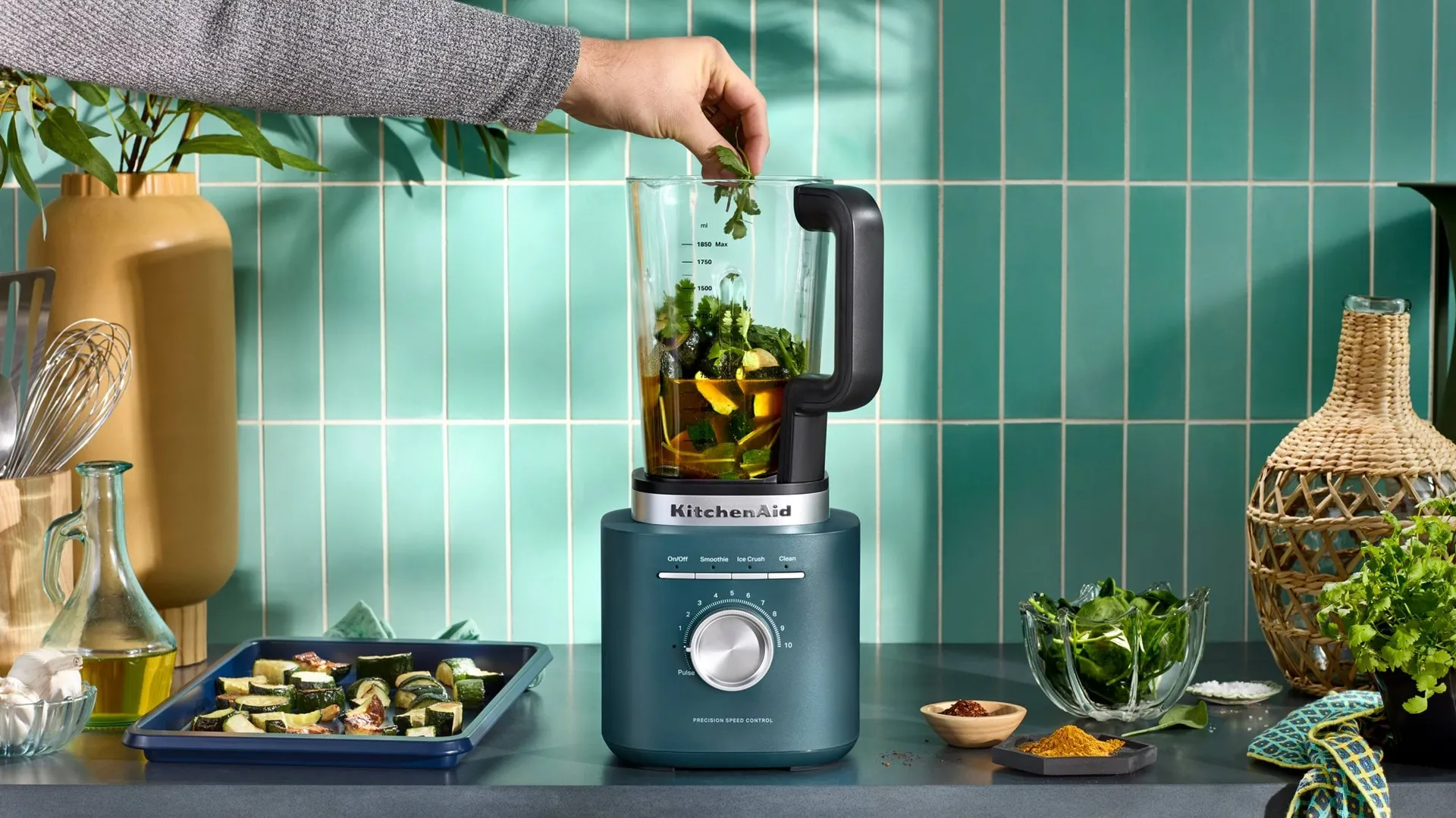 KitchenAid Pure Power blender lasikannu, Agave, 1,85 l KitchenAid
