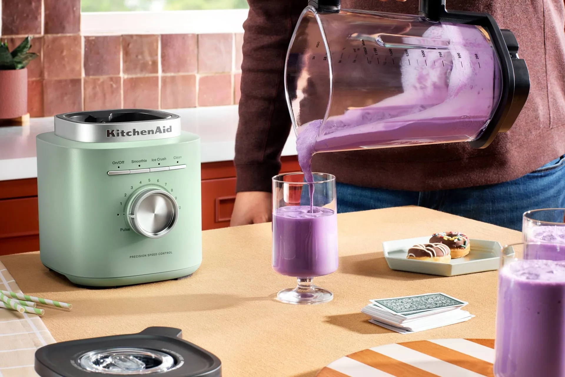 KitchenAid Pure Power blender lasikannu, Kardemumma, 1,85 l KitchenAid