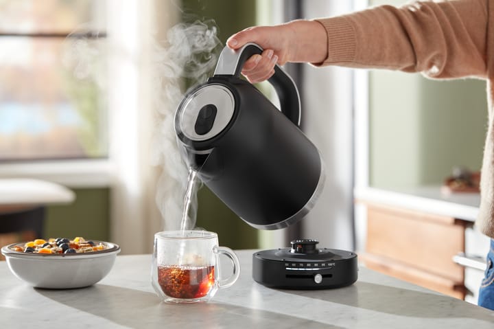 Kitchenaid vedenkeitin lämpötilan säädöllä 1,7 L, Black matte KitchenAid