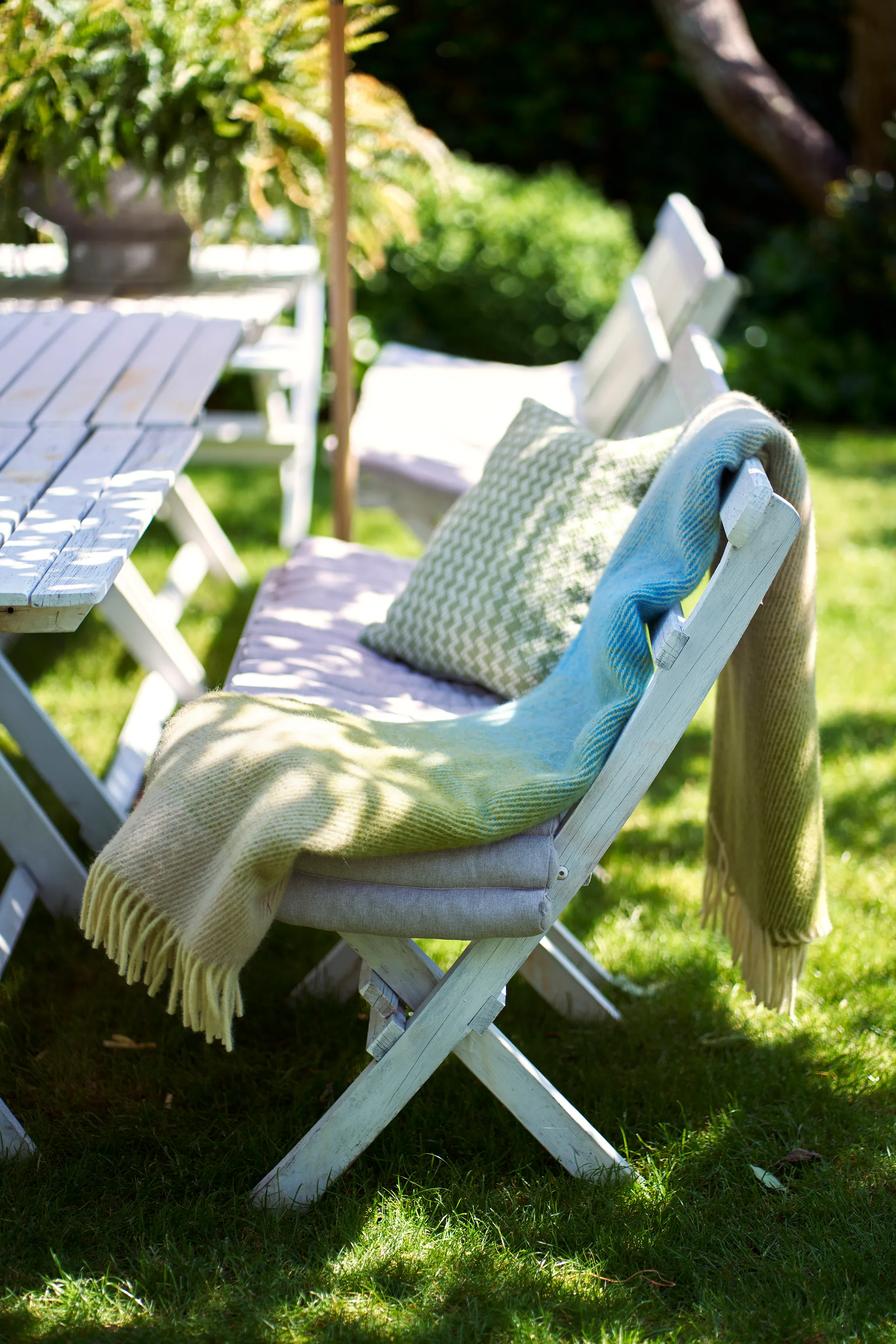 Aurora villahuopa 130x200 cm, Pastellinen unelma Klippan Yllefabrik