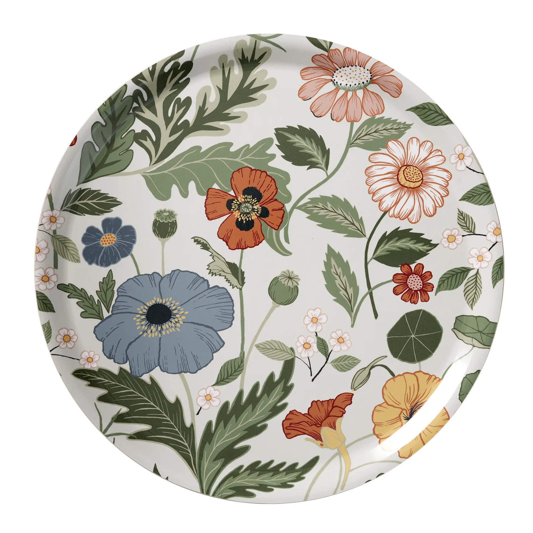 Bloom tarjotin 38 cm, Creme Klippan Yllefabrik