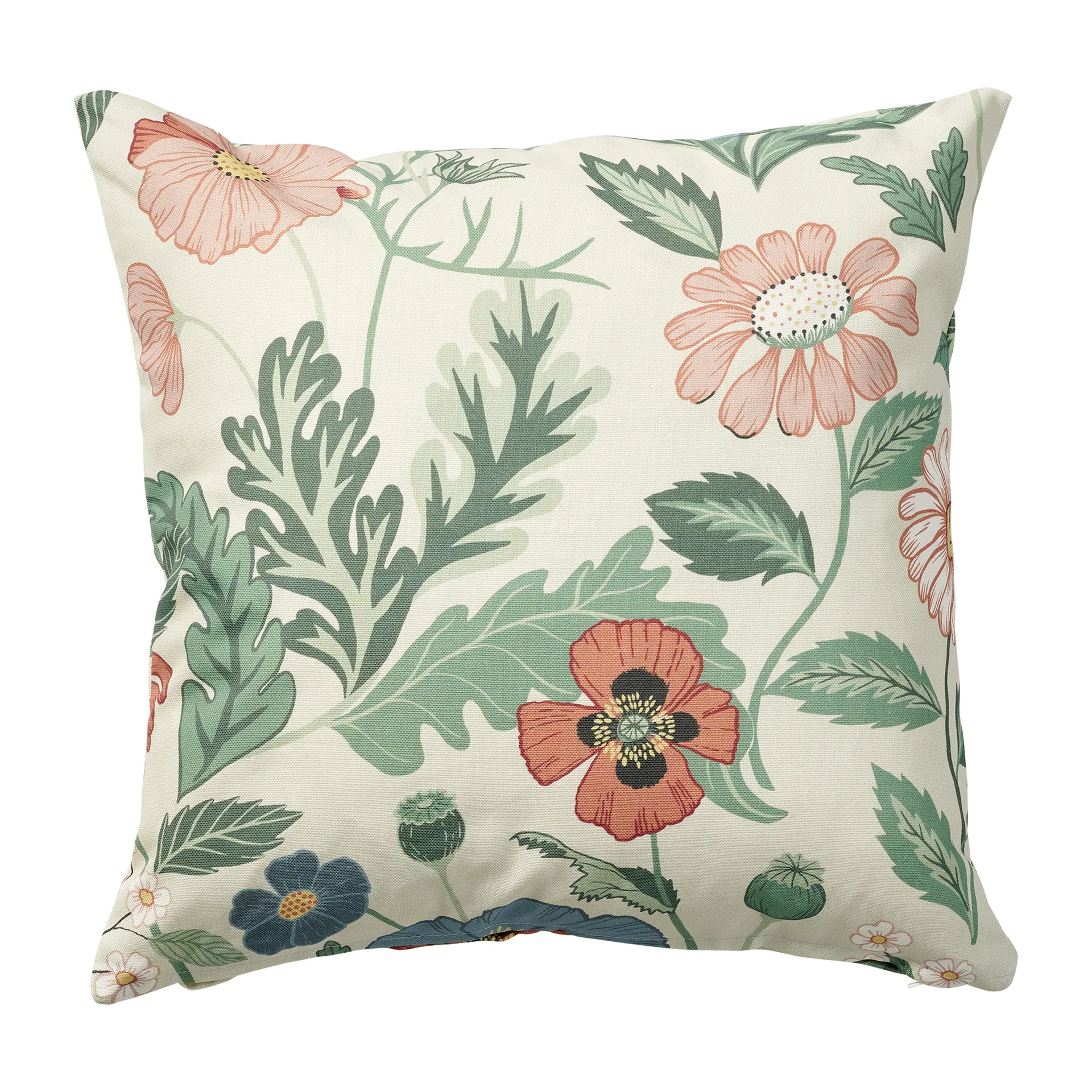 Bloom tyynynpäällinen 45x45 cm, Creme Klippan Yllefabrik