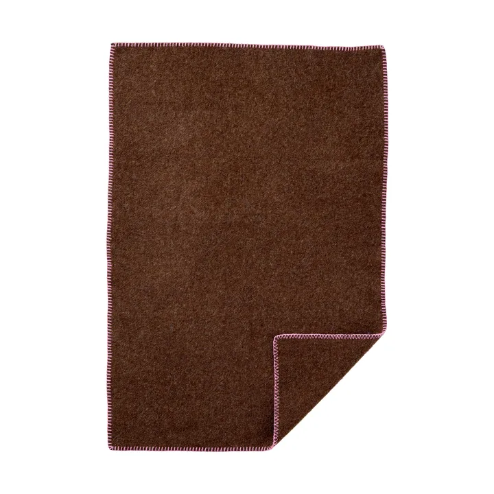 Cozy vauvanpeitto - Walnut-pink, 65×90 cm - Klippan Yllefabrik