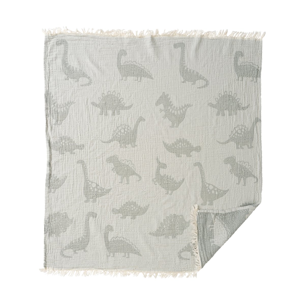 Klippan Yllefabrik Dino peitto 75x90 cm Beige | Skandinaavinen Sisustus | Puuvillaviltit -ja peitot | Beige