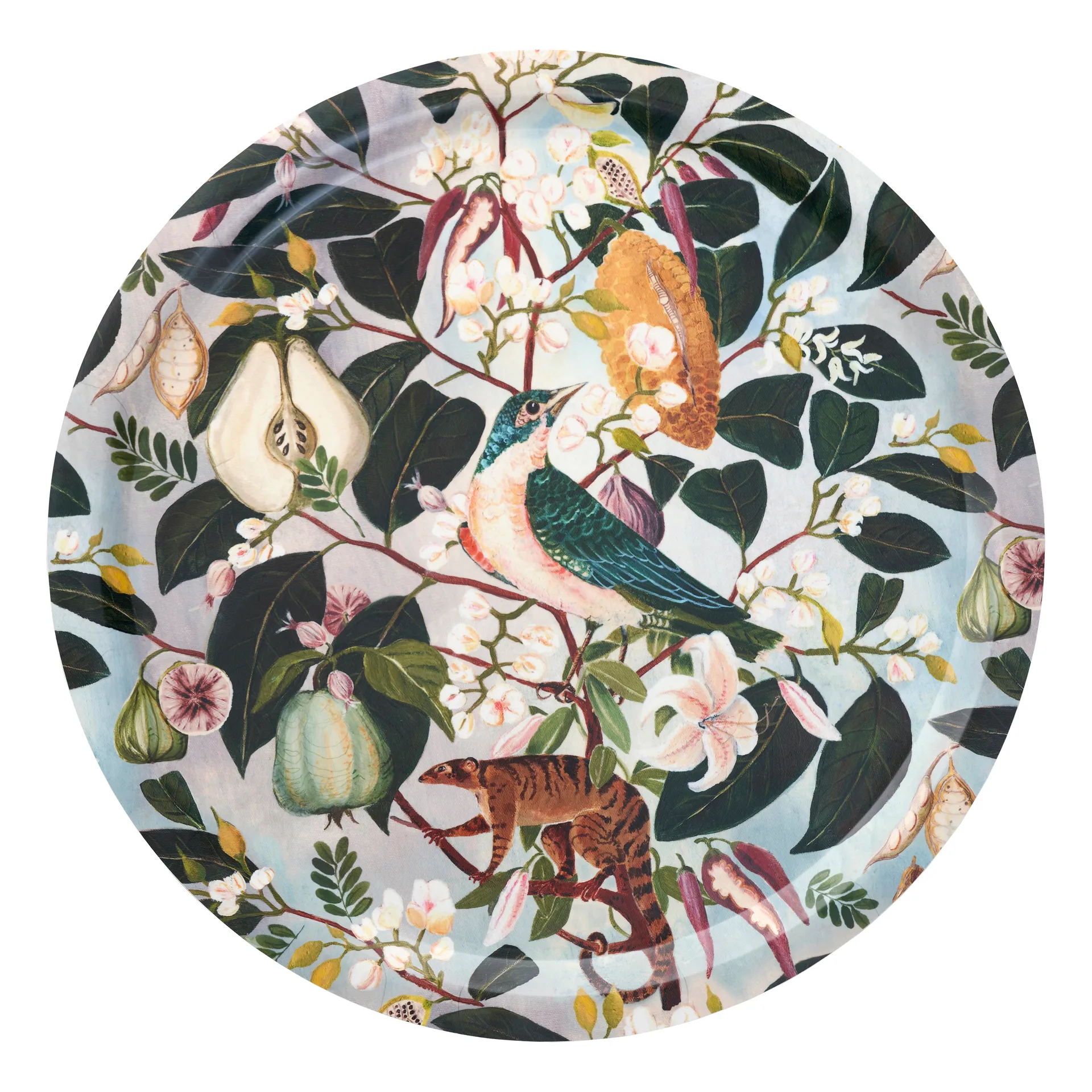 Fruits tarjotin Ø 49 cm, Multi Klippan Yllefabrik