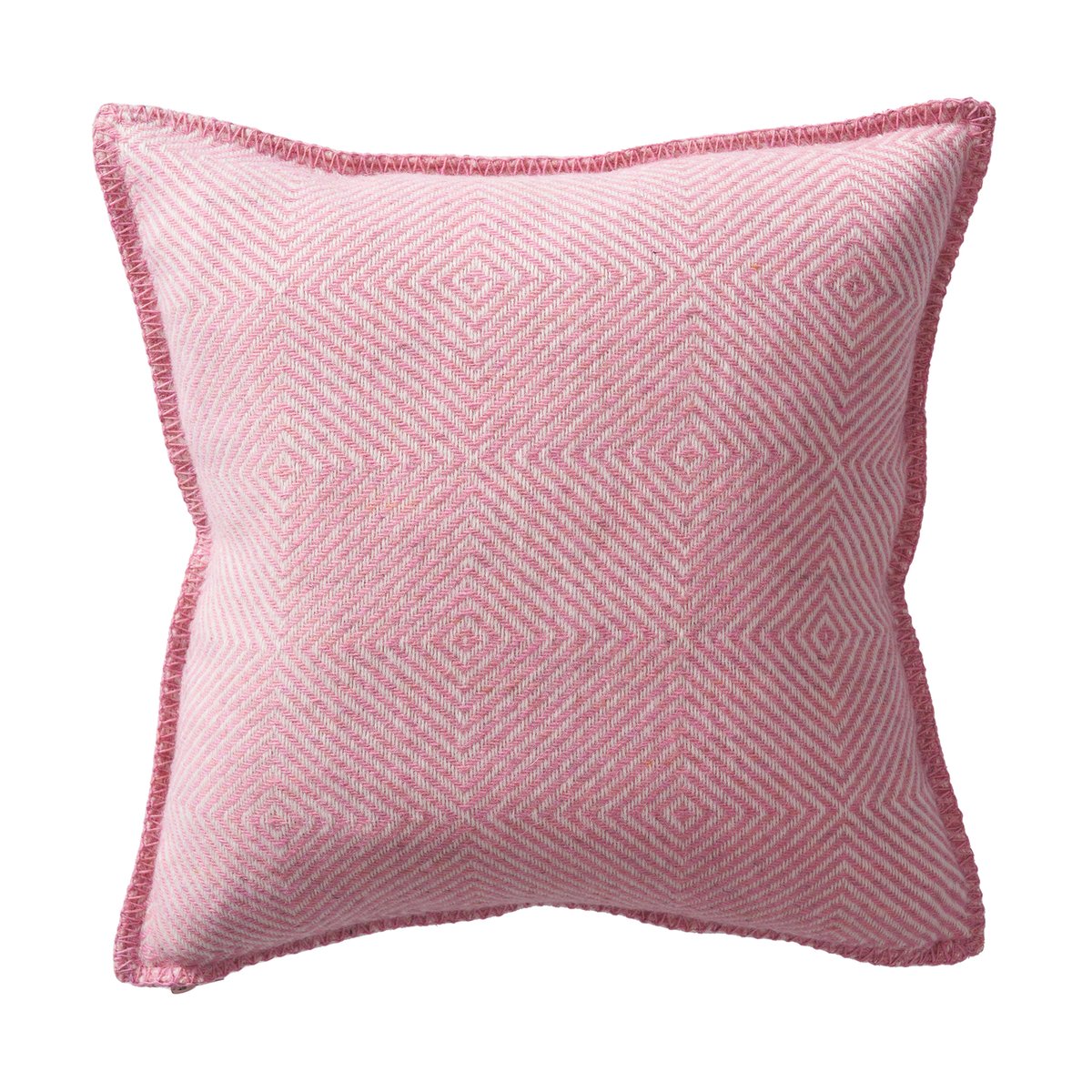 Klippan Yllefabrik Gooseye tyynynpäällinen 45 x 45 cm Vaaleanpunainen