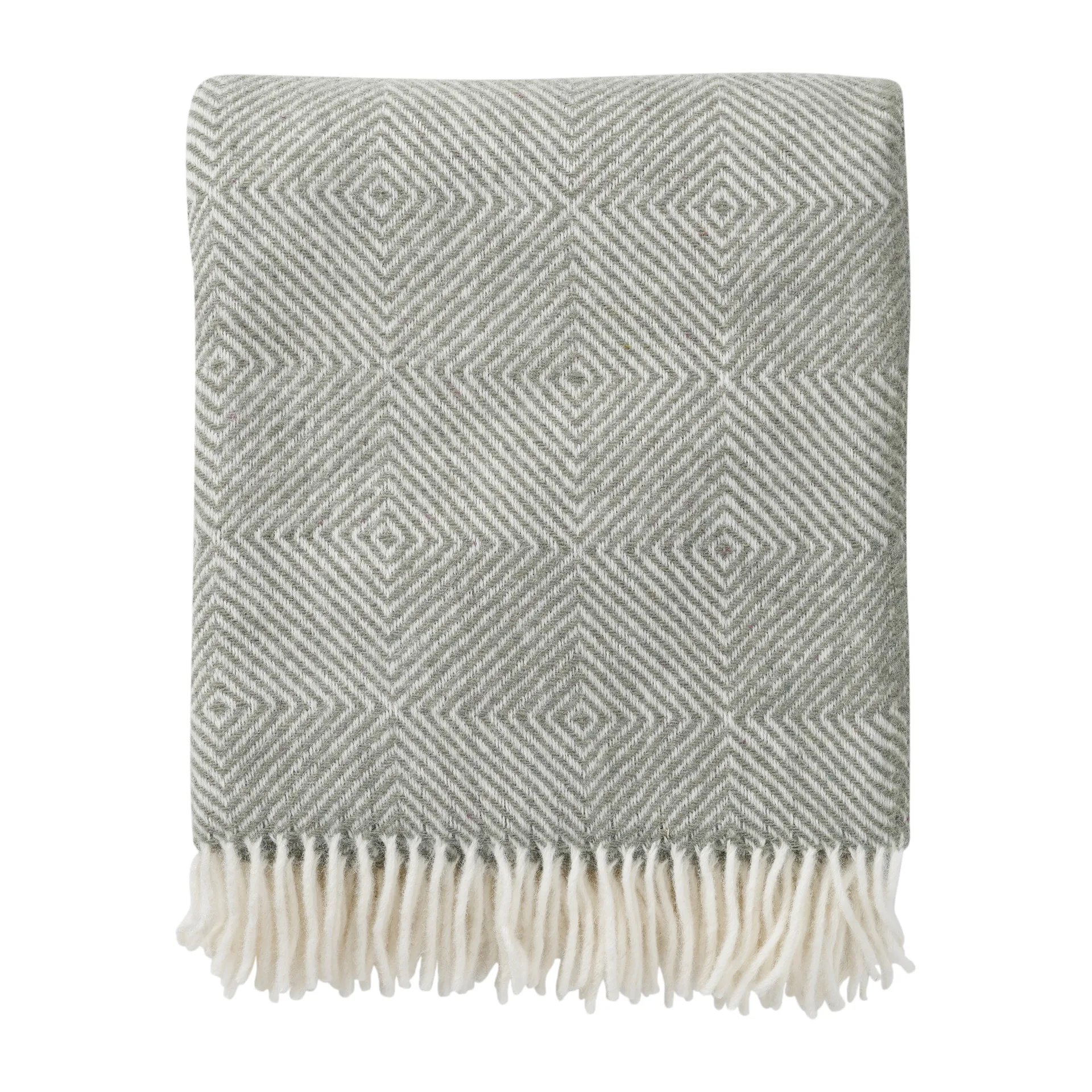 Gooseye villahuopa, 130 x 200 cm, Vihreä Klippan Yllefabrik