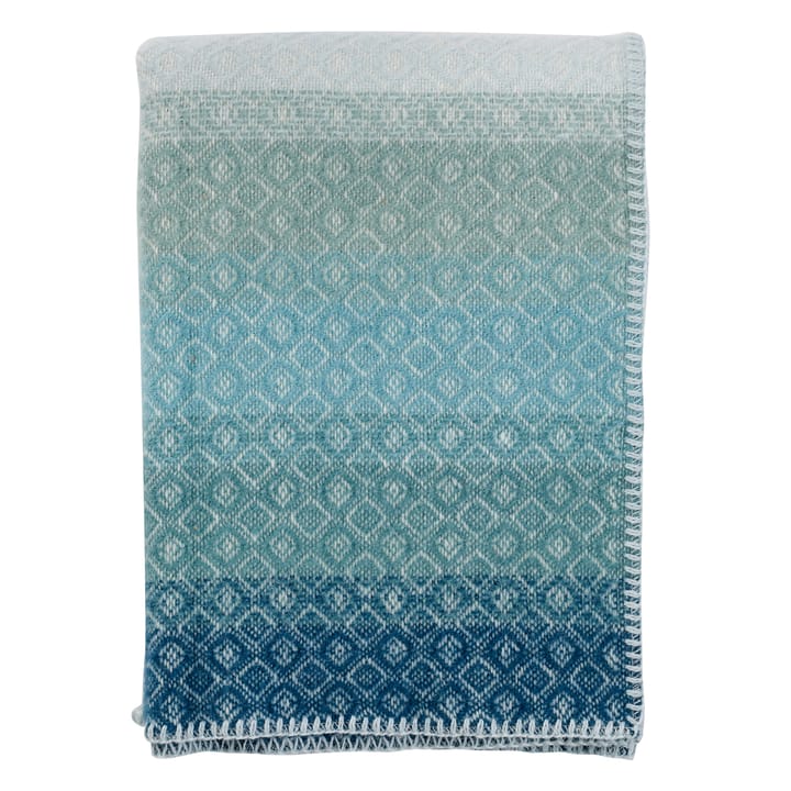 Havanna lasten huopa 90x130 cm - Aqua multi - Klippan Yllefabrik