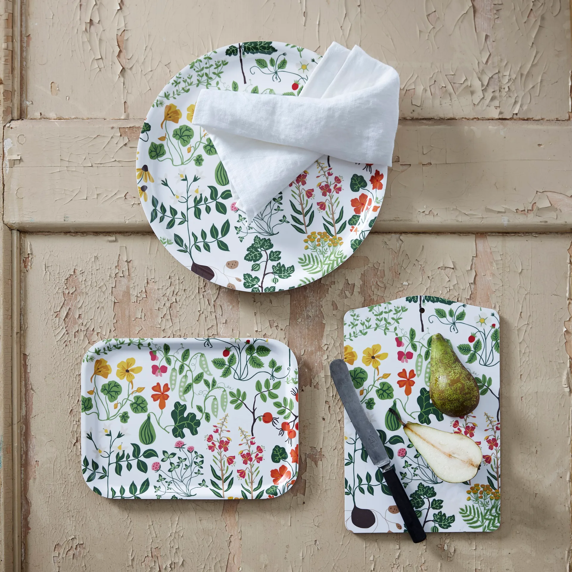 Leksand leikkuulauta, Valkoinen Klippan Yllefabrik