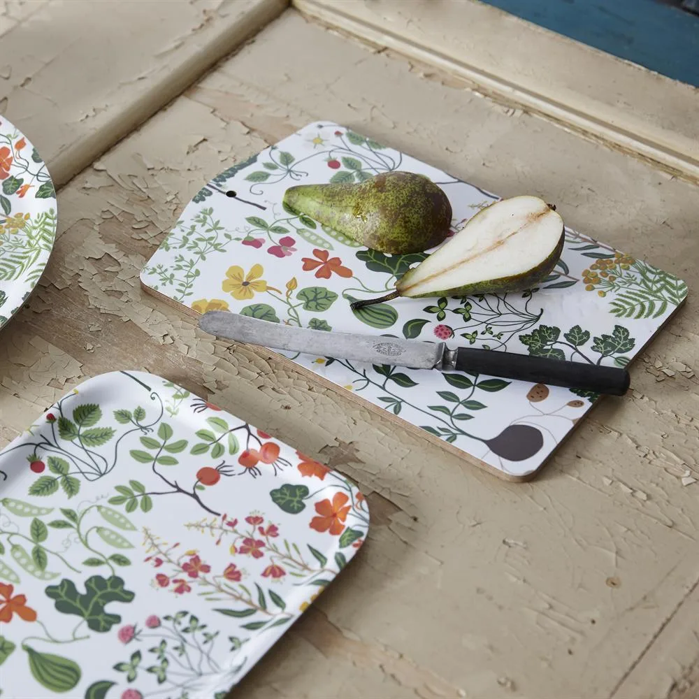 Leksand tarjotin 20x27 cm, valkoinen Klippan Yllefabrik