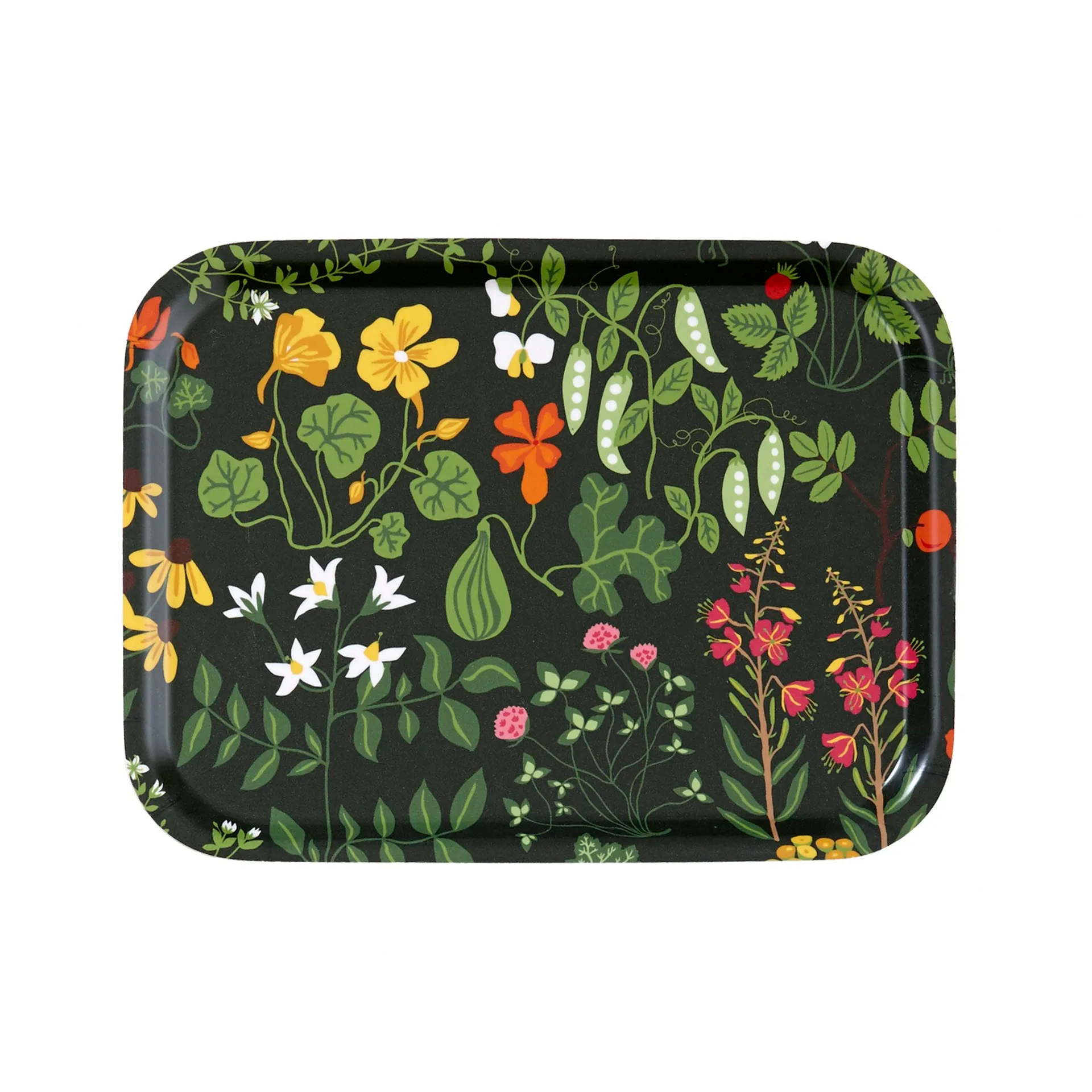 Leksand tarjotin 20x27 cm, vihreä Klippan Yllefabrik