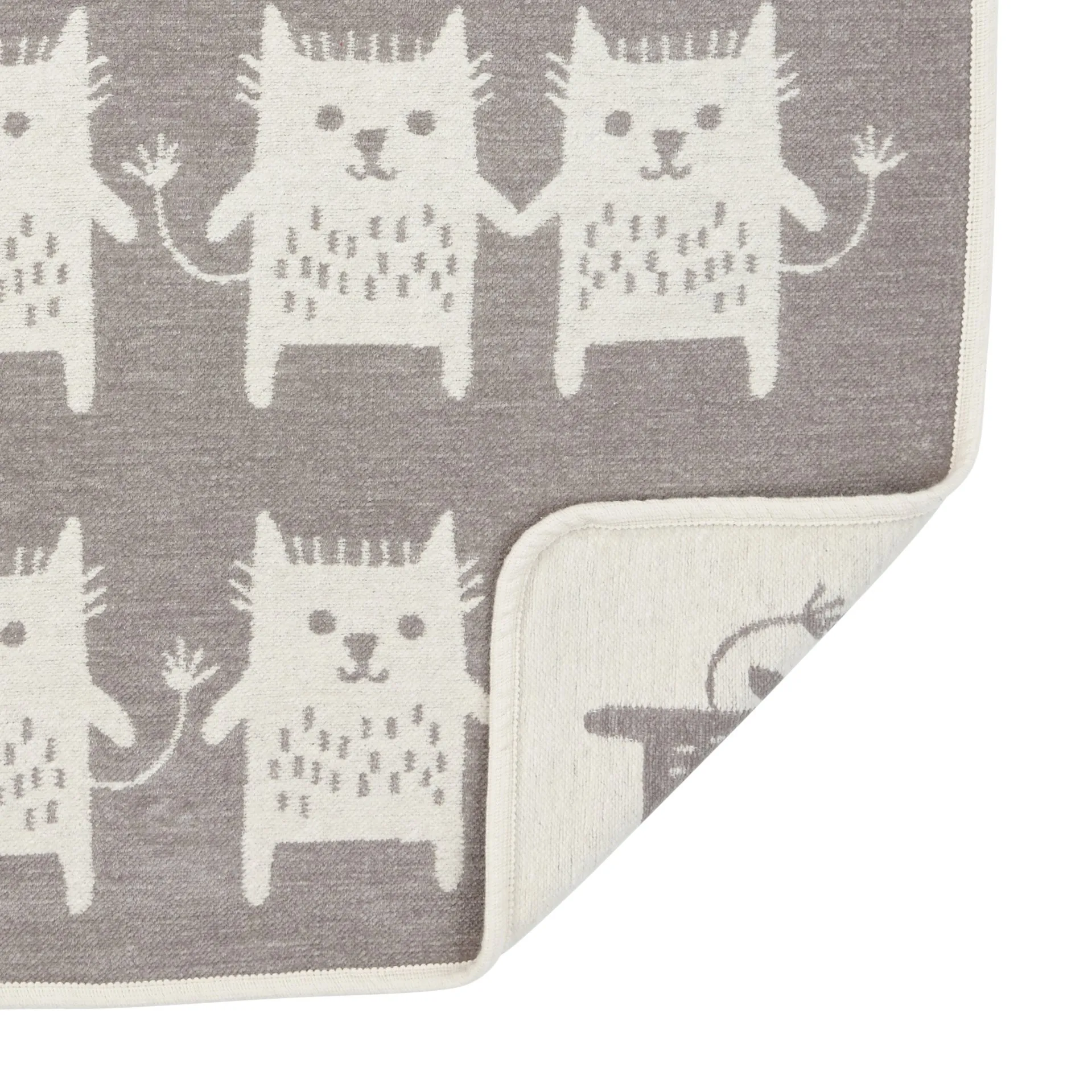 Little me -chenillehuopa, harmaa Klippan Yllefabrik