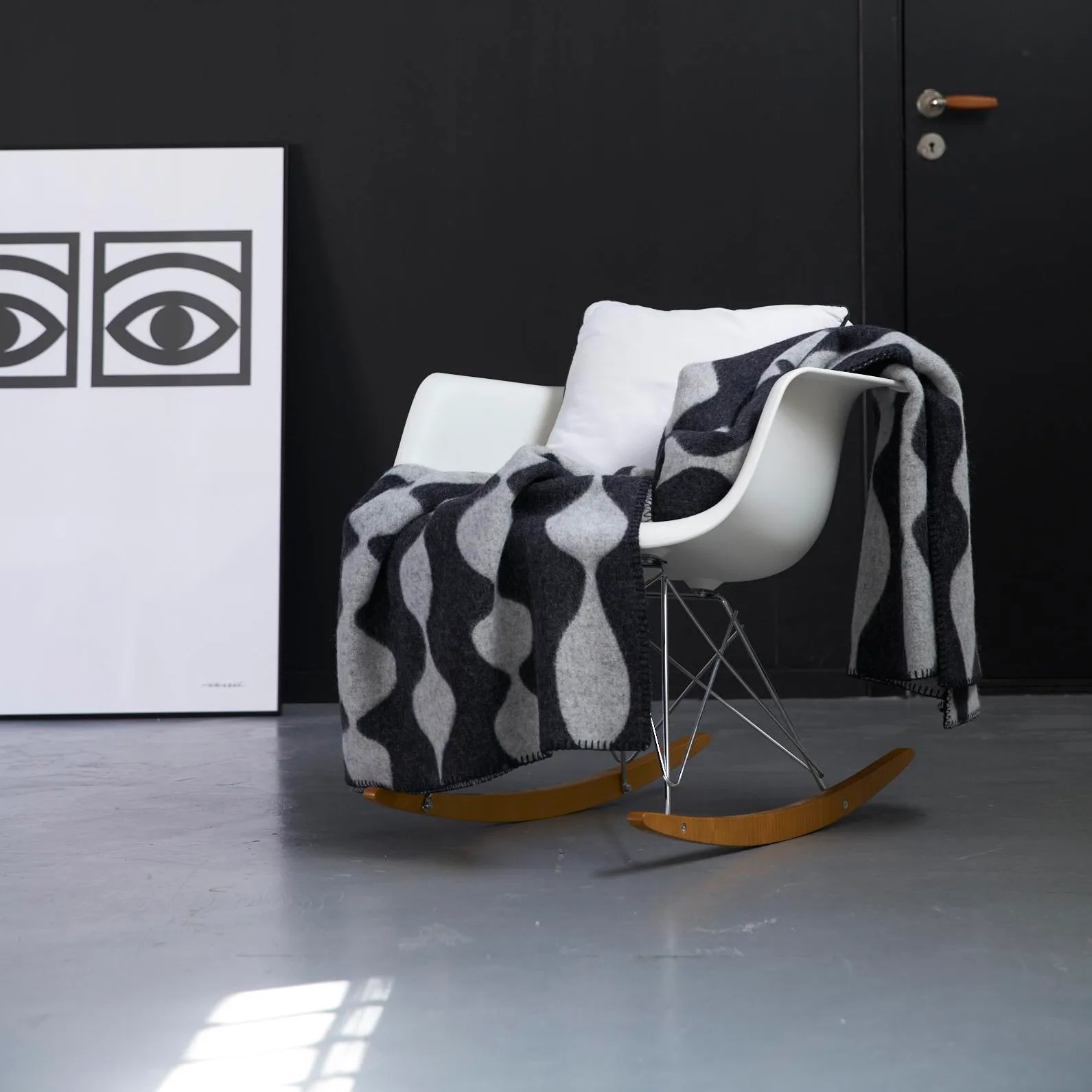 Margaret rose villahuopa, musta Klippan Yllefabrik