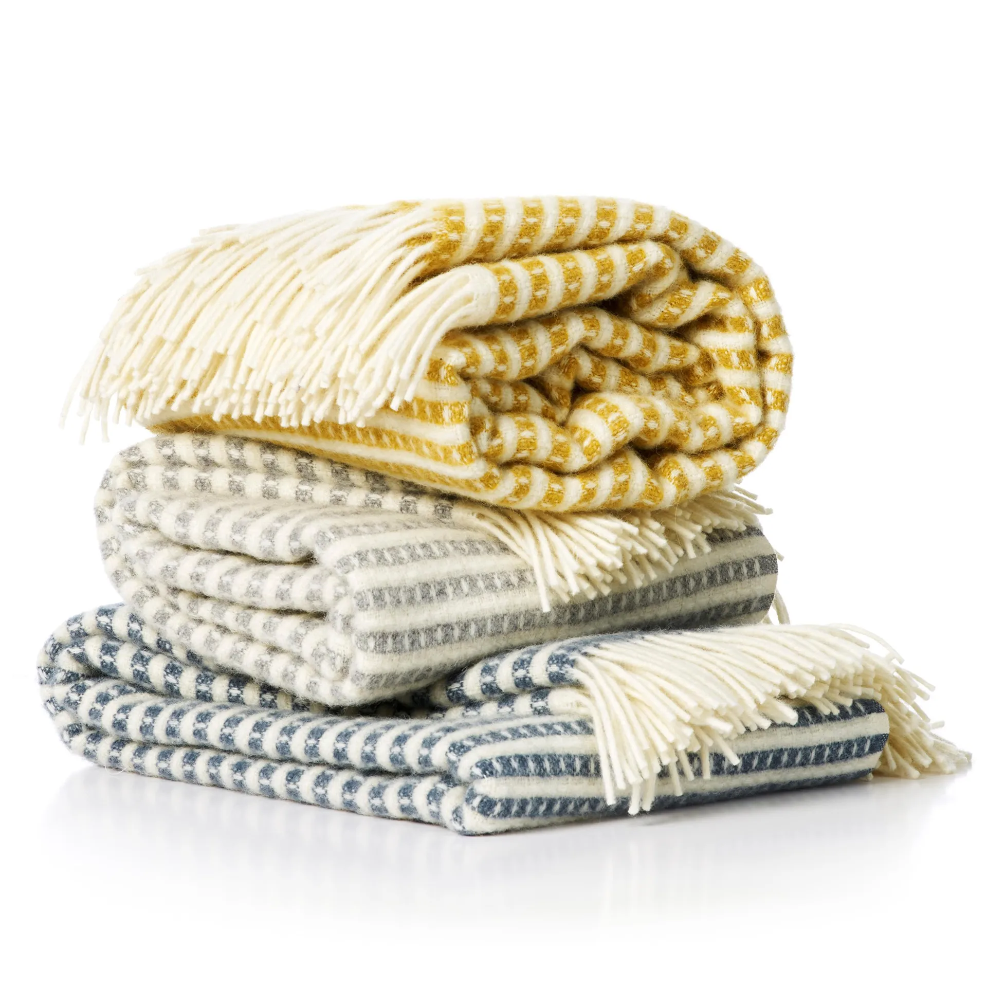 Olle villaviltti, savunsininen Klippan Yllefabrik