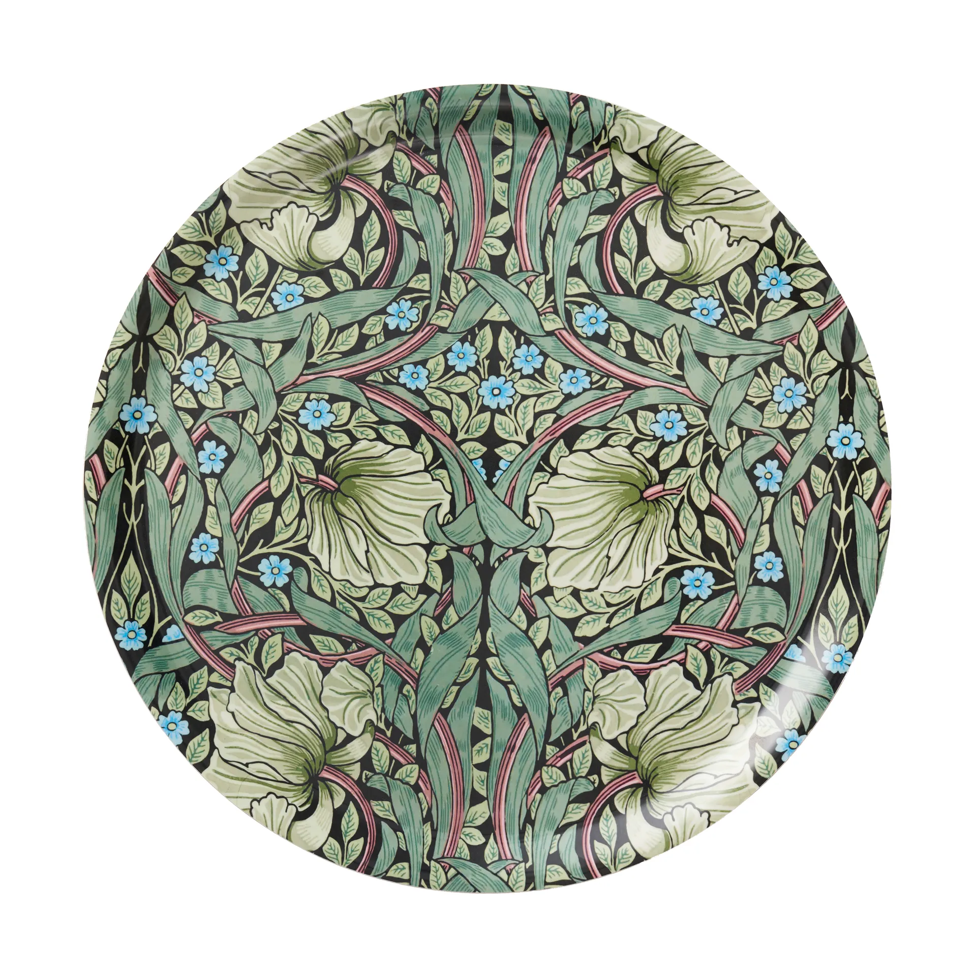 Pimpernel tarjotin Ø 38 cm, Monivärinen Klippan Yllefabrik