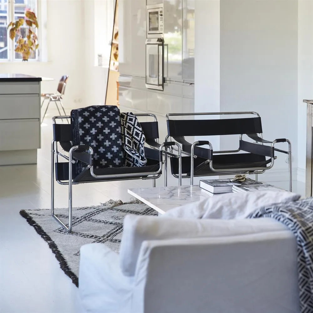 Plus villahuopa, musta Klippan Yllefabrik