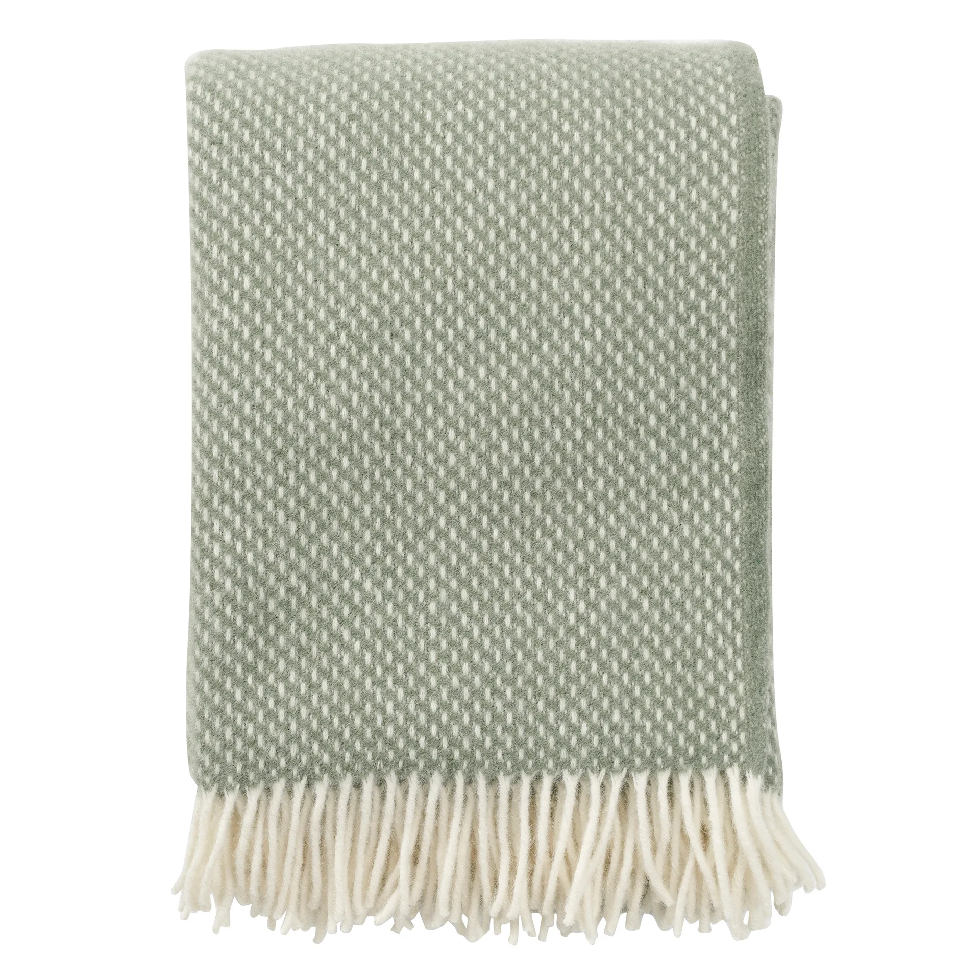 Preppy huopa, Dusty green Klippan Yllefabrik